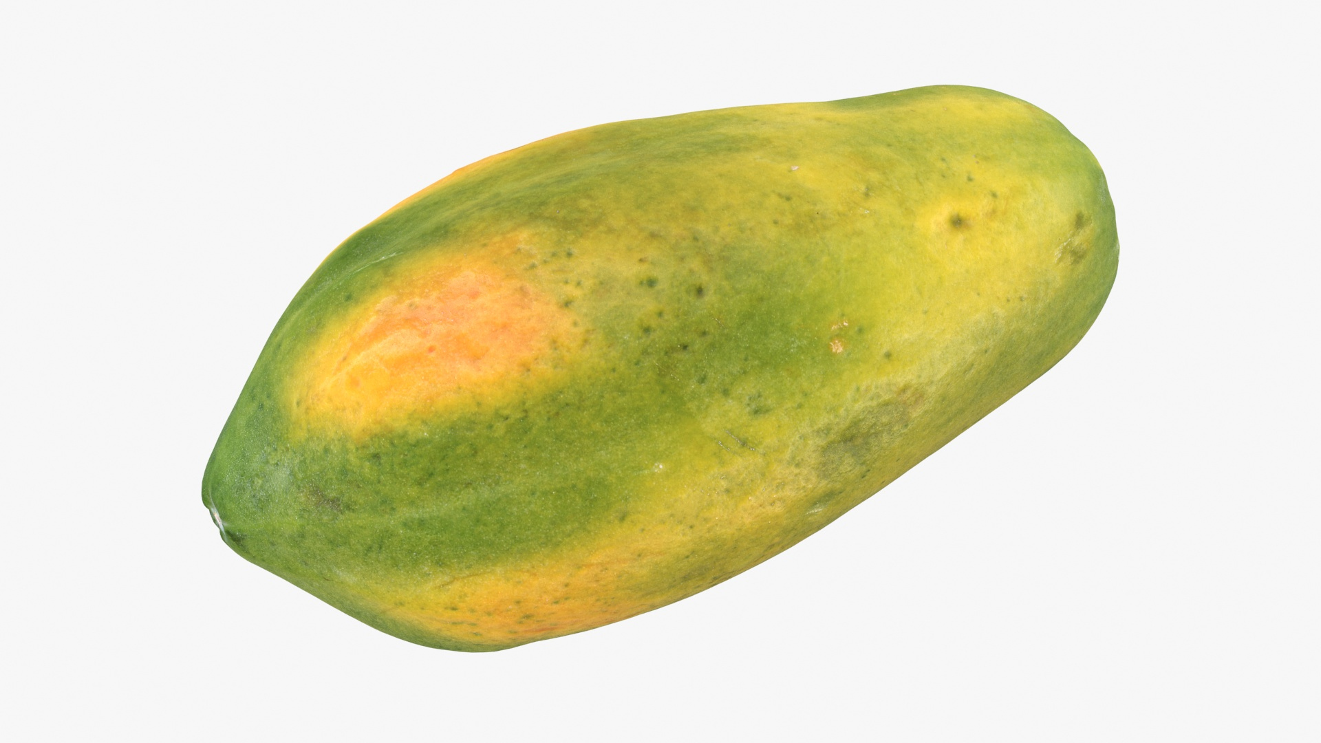 Whole Papaya 3D Model