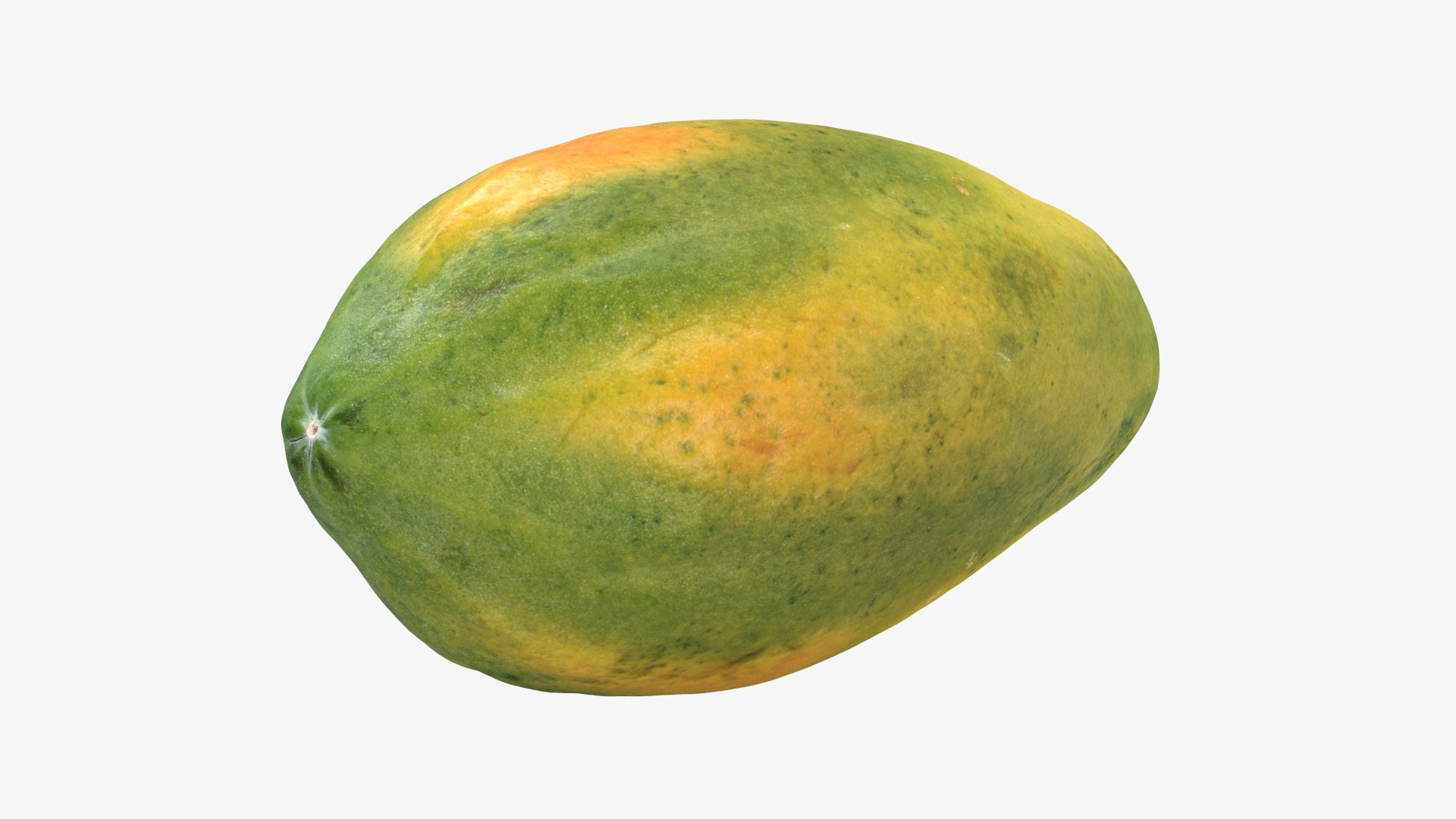 Whole Papaya 3D Model