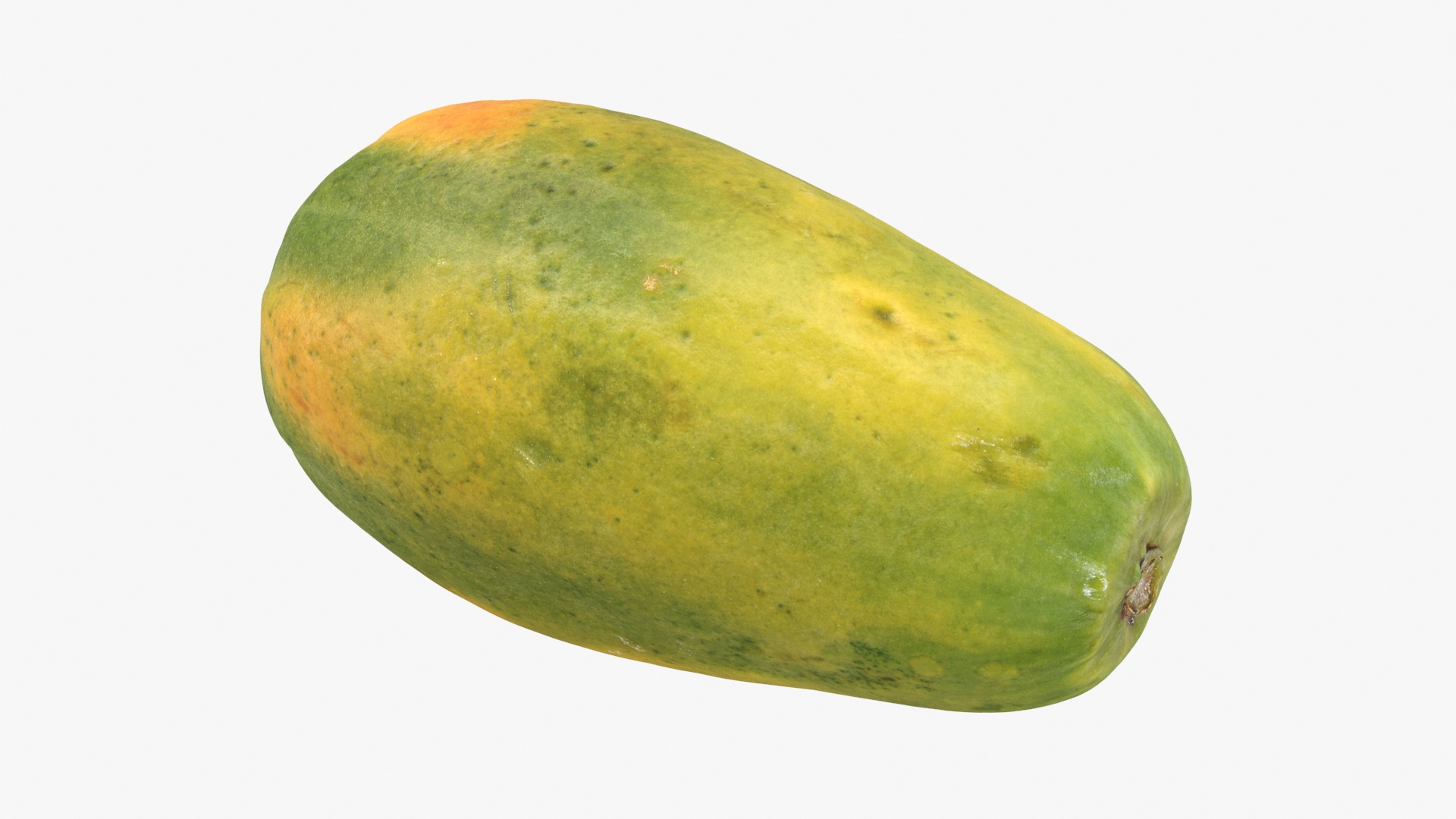 Whole Papaya 3D Model
