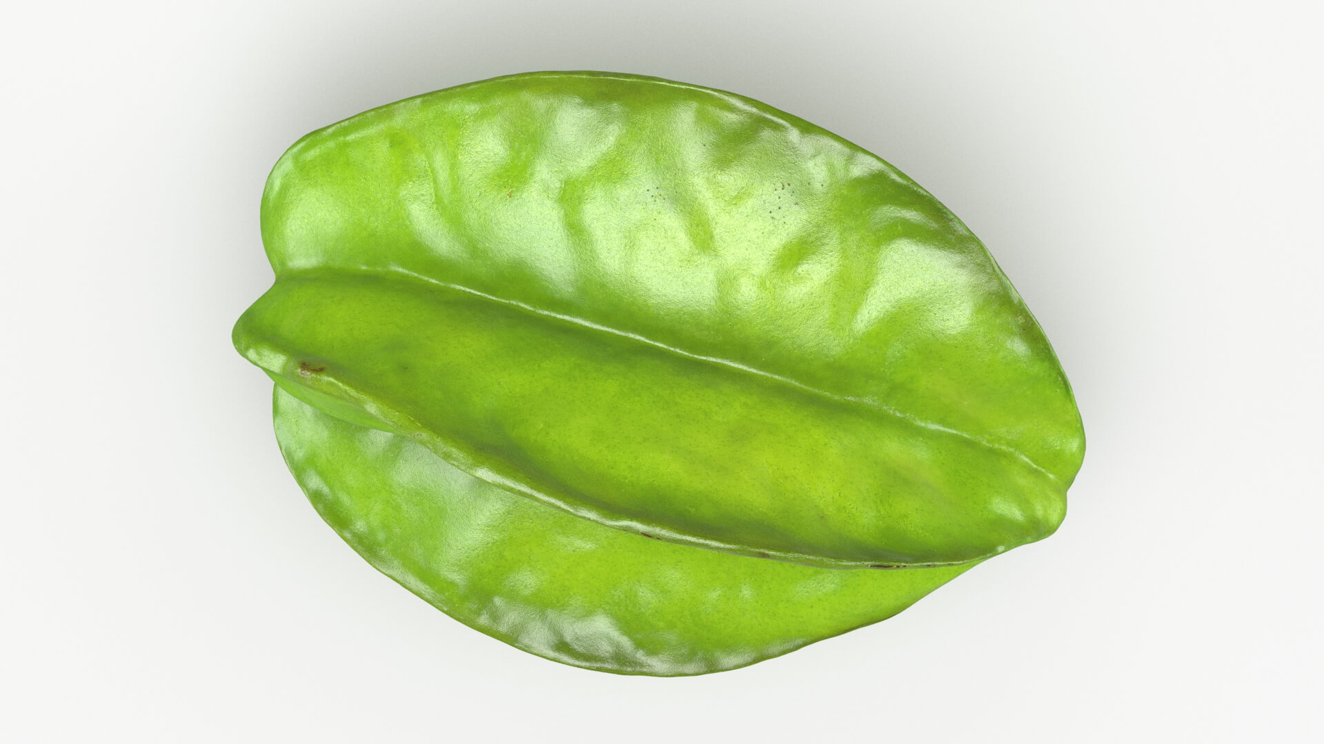 Whole Star Fruit 3D Model