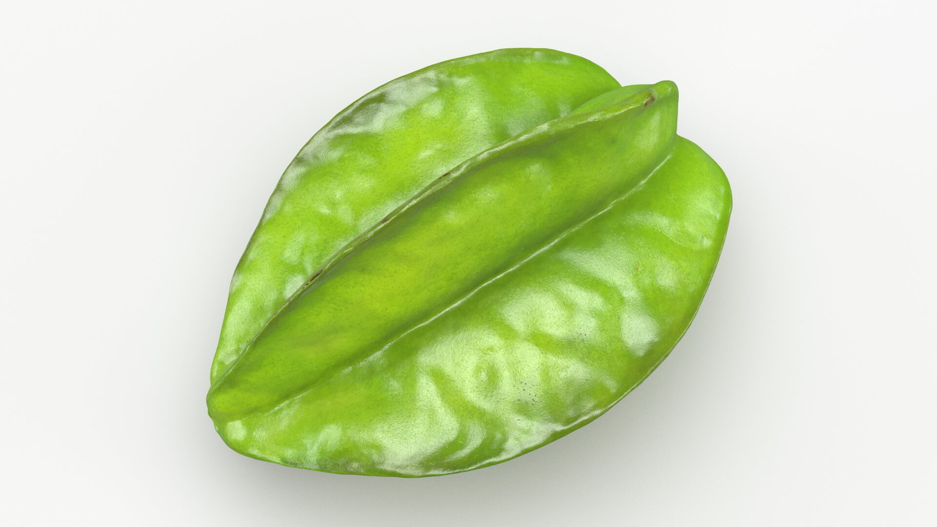 Whole Star Fruit 3D Model