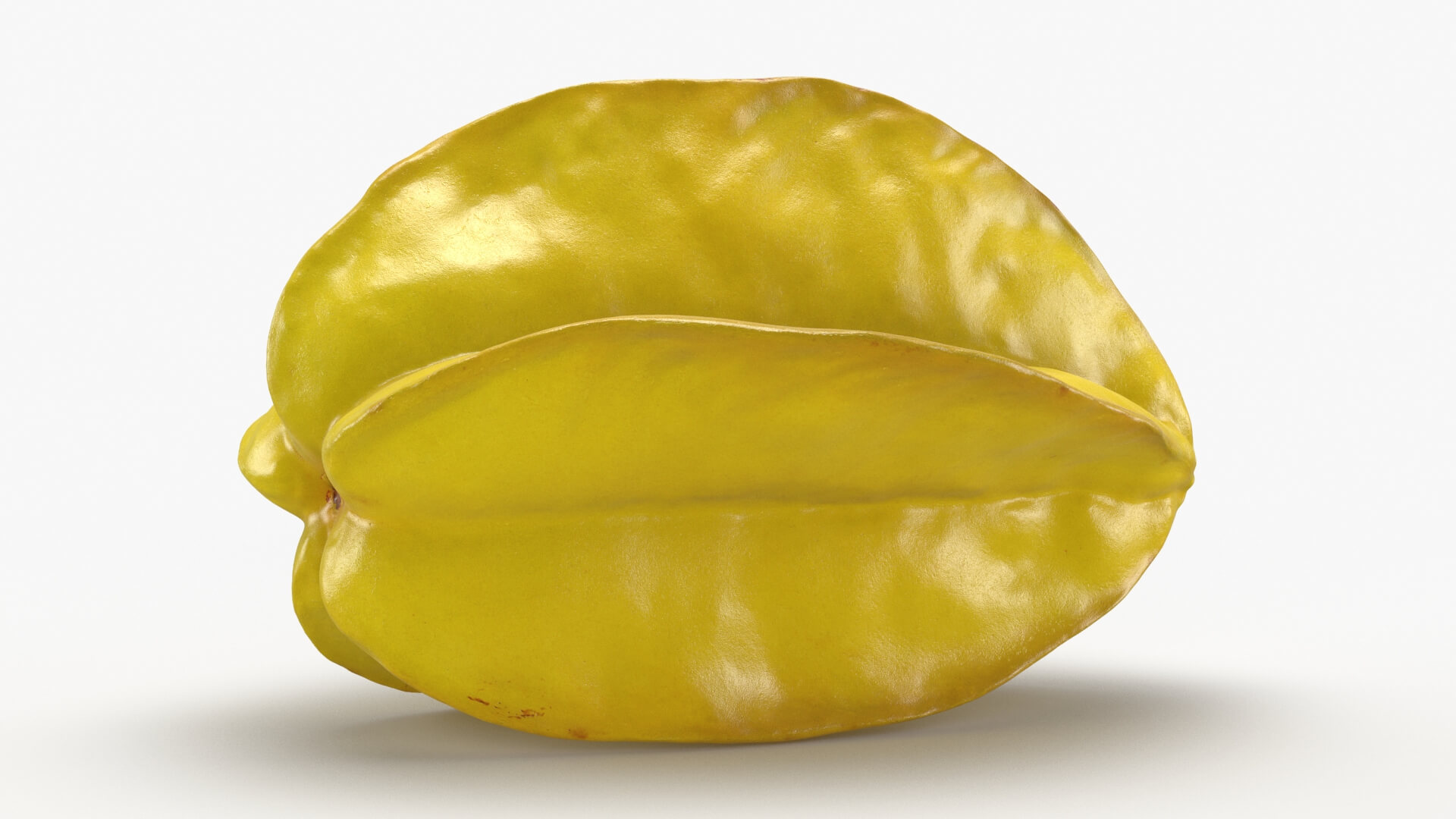 Whole Star Fruit 3D Model