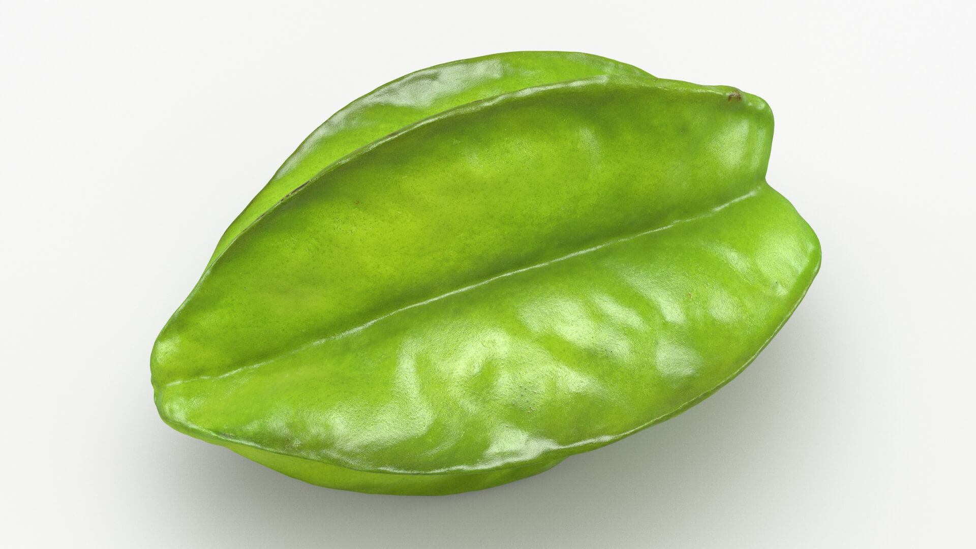 Whole Star Fruit 3D Model