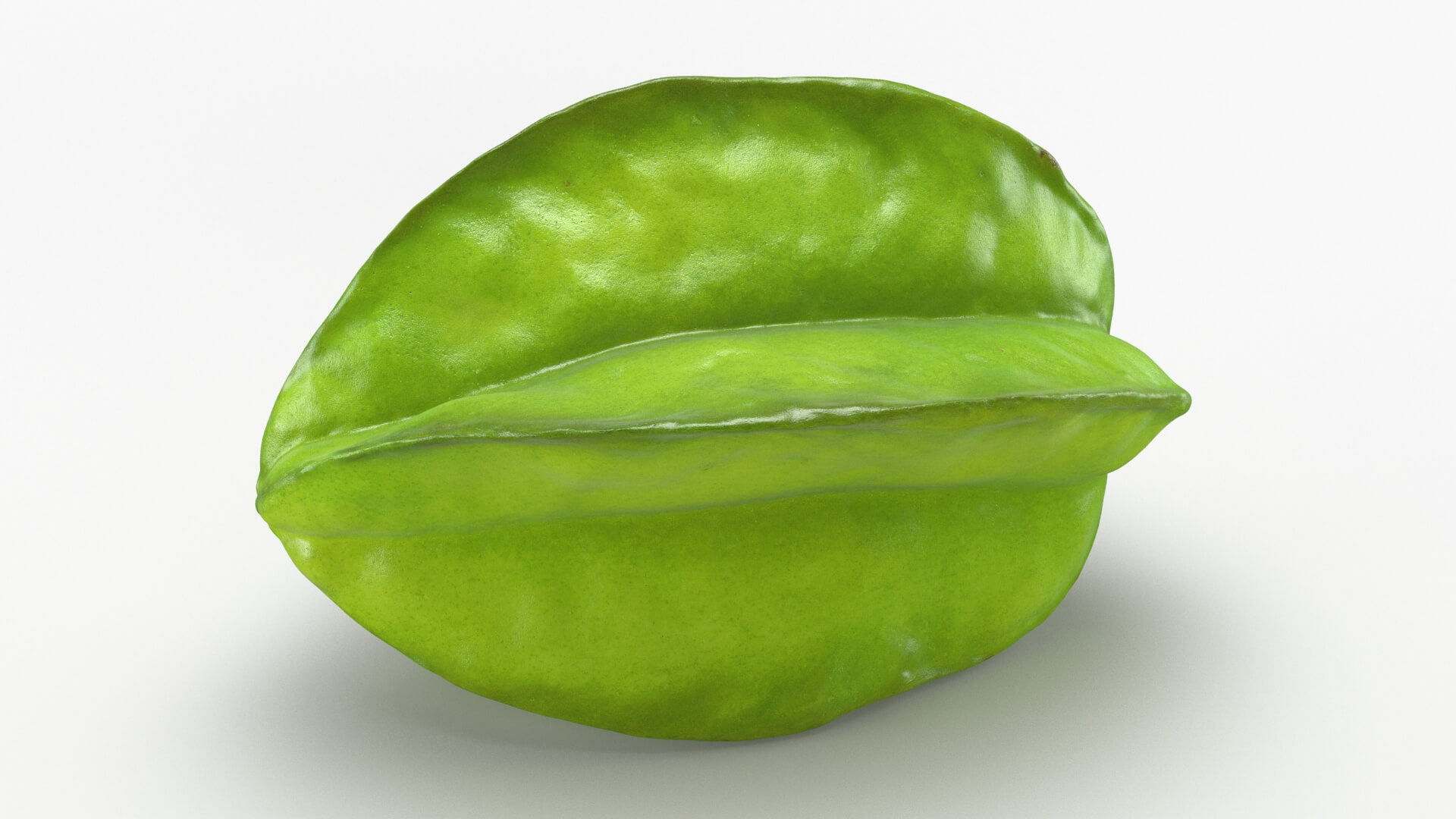Whole Star Fruit 3D Model