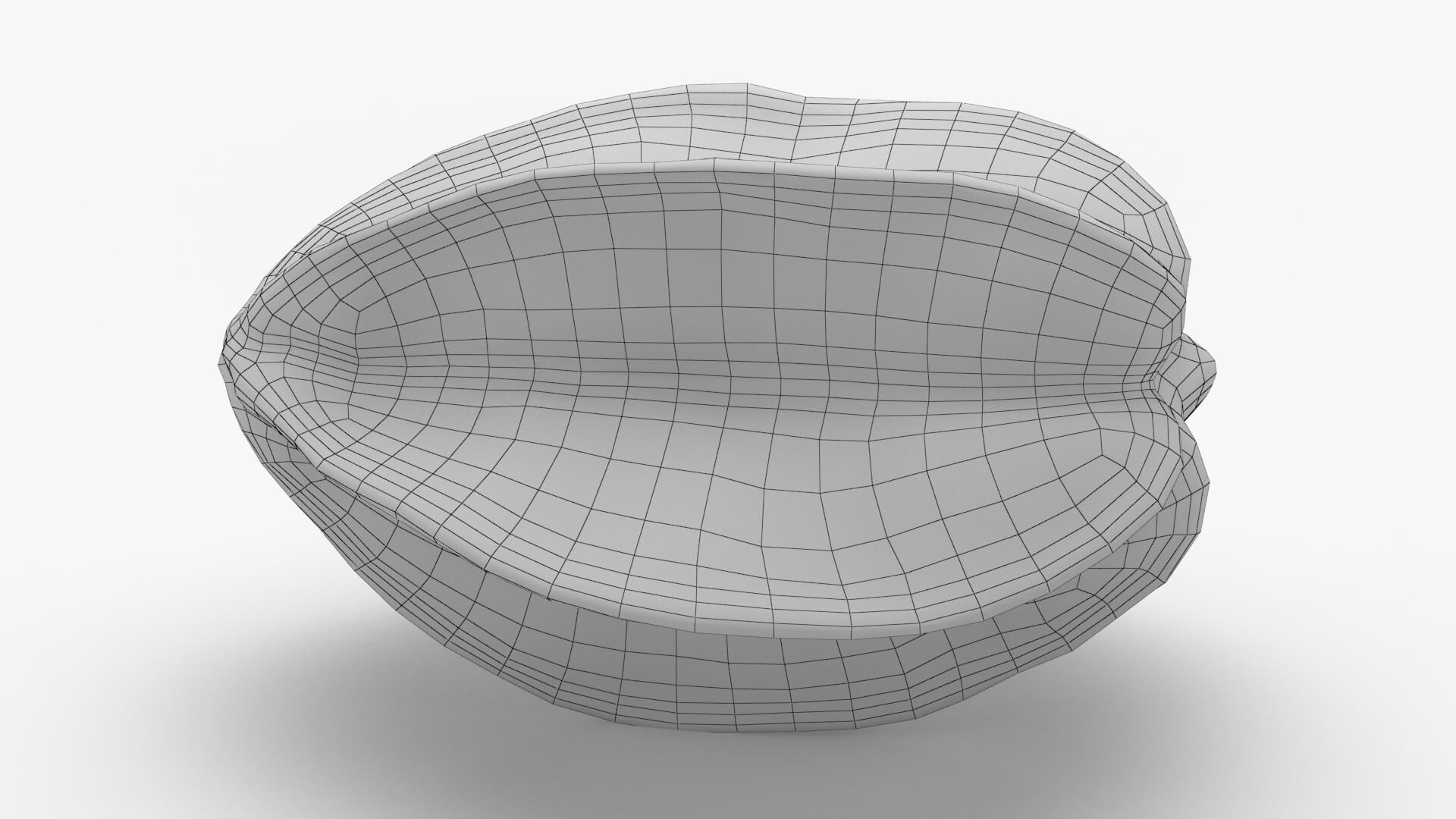 Whole Star Fruit 3D Model