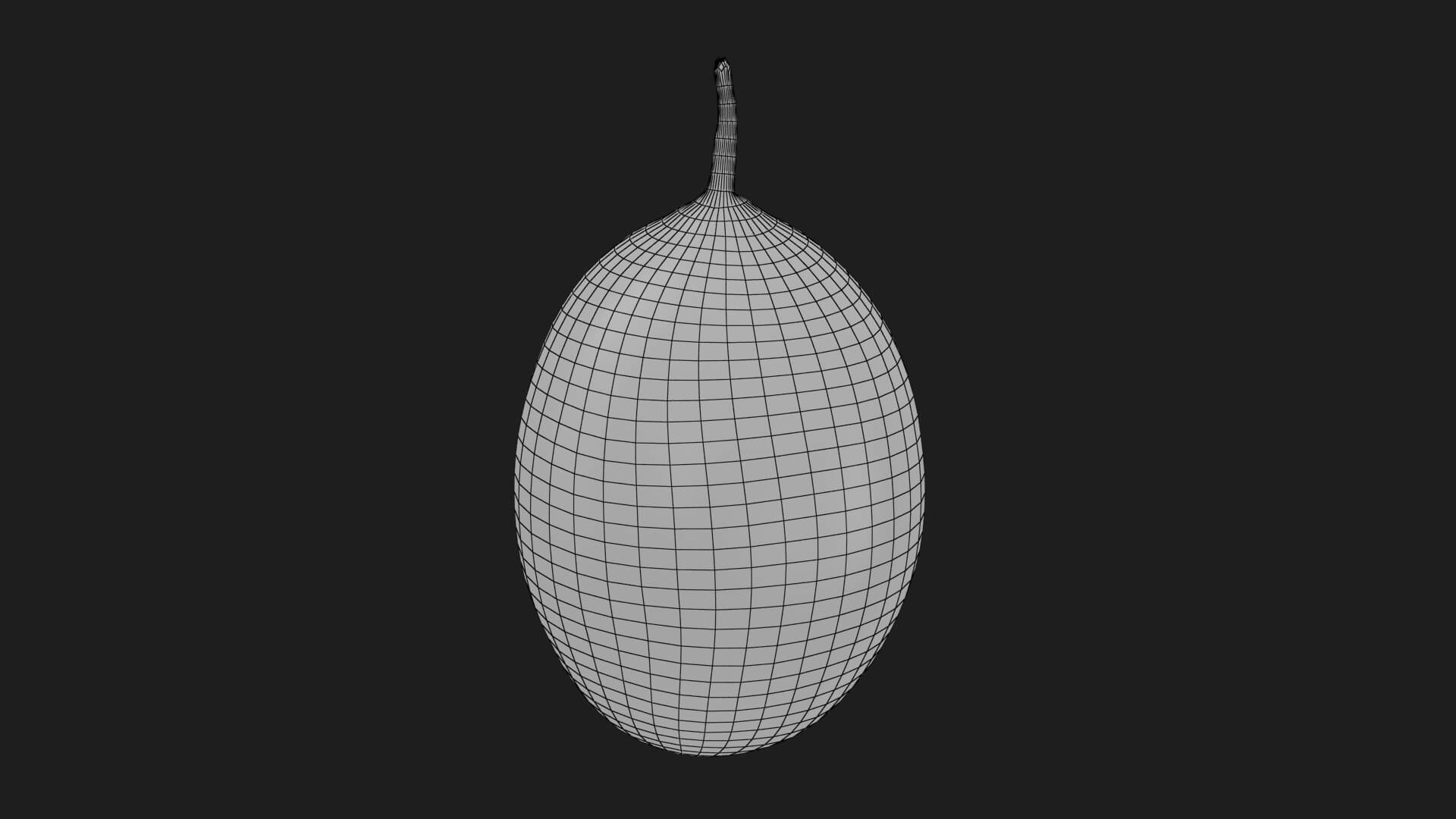 Whole Sweet Marian Plum 3D Model