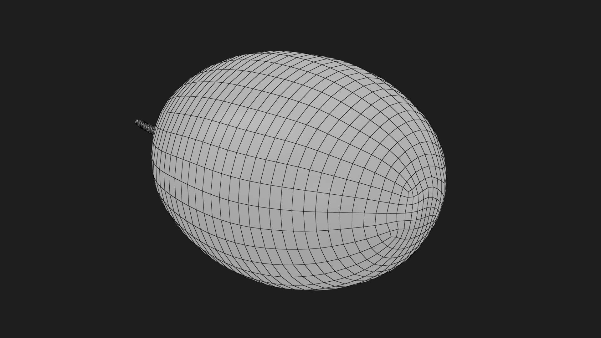 Whole Sweet Marian Plum 3D Model