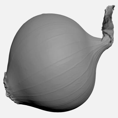 Yellow Onion - For 3D Print