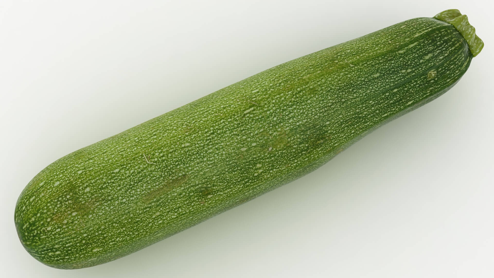 Realistic Zucchini 02 3D Model