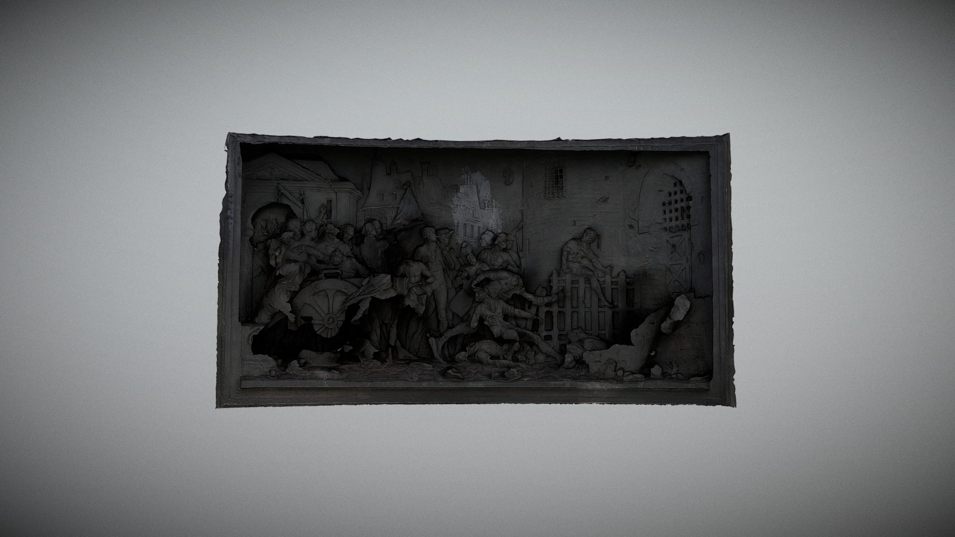 14 Juillet 1789 "Prise de la Bastille" 2/12 3D Model