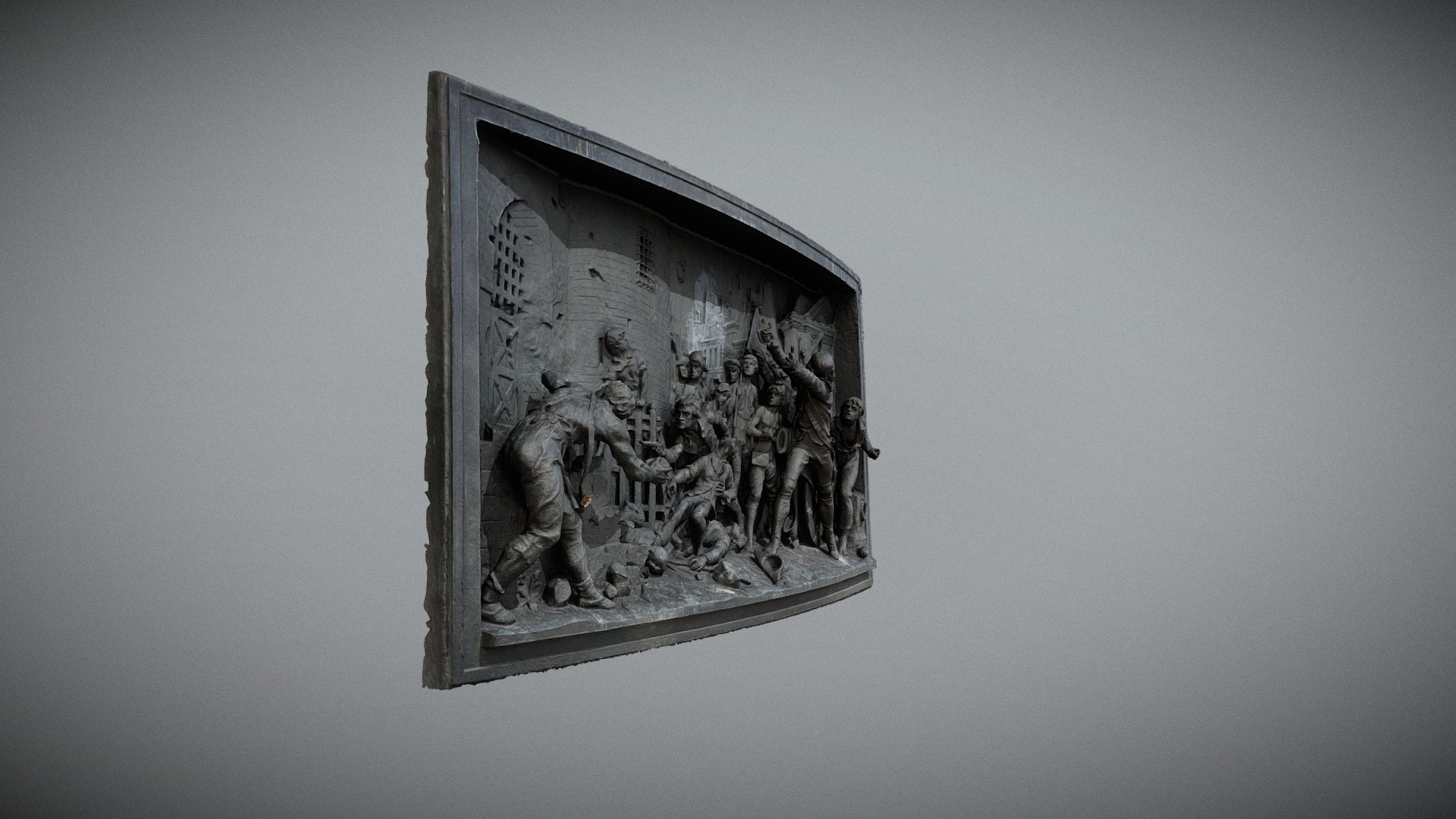 14 Juillet 1789 "Prise de la Bastille" 2/12 3D Model