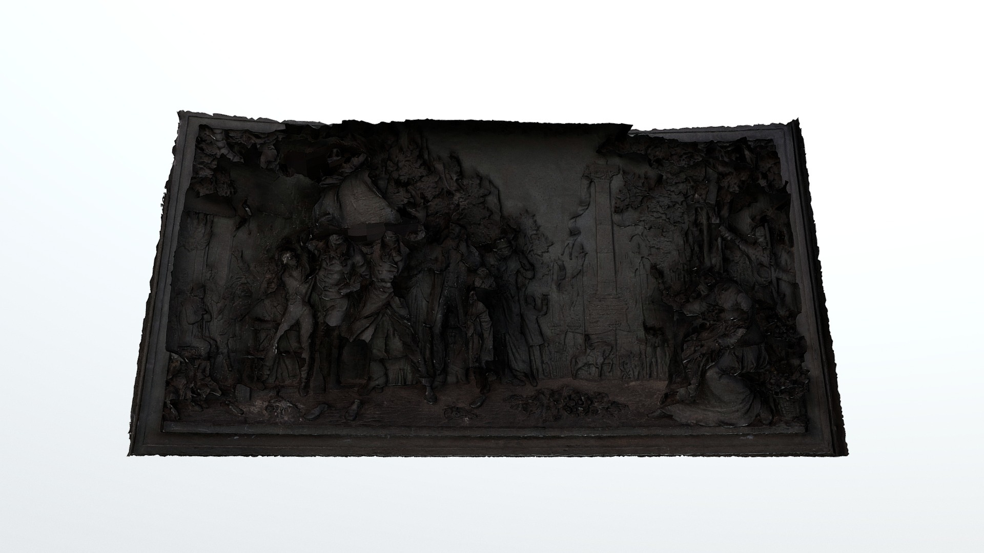 14 juillet 1880 "Première fête nationale" 12/12 3D Model