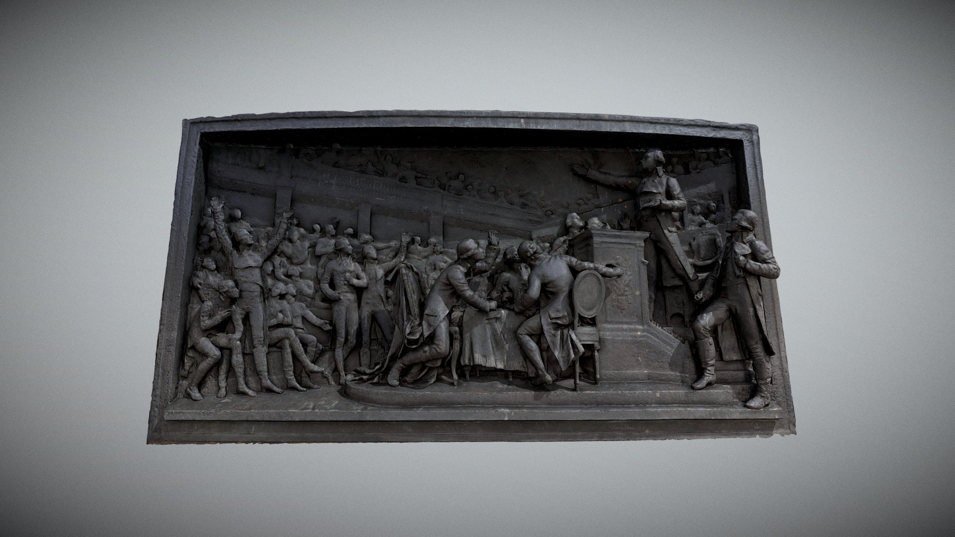 21 Sep 1792 " Abolition of the royalty" 7/12 3D Model