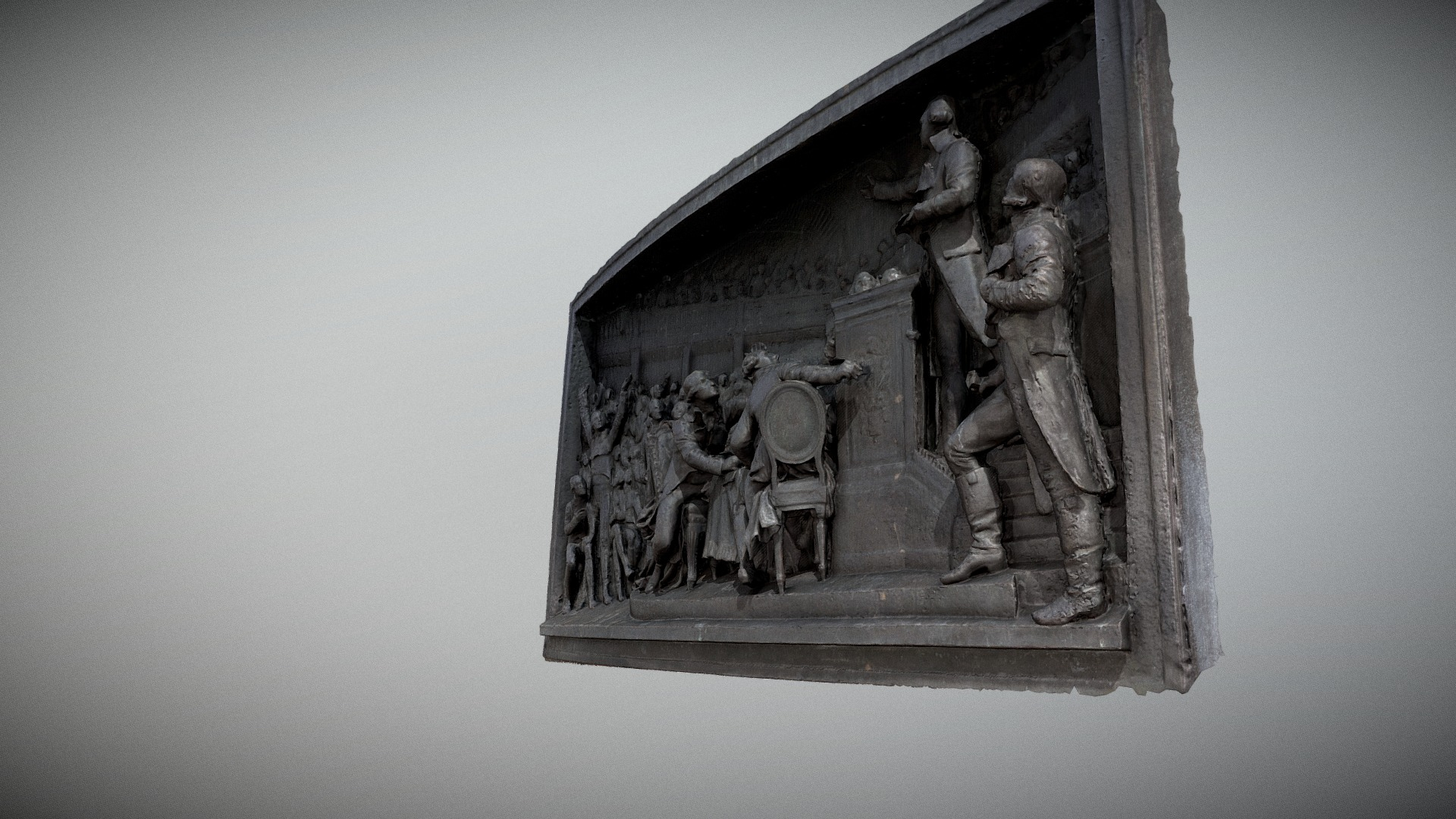 21 Sep 1792 " Abolition of the royalty" 7/12 3D Model