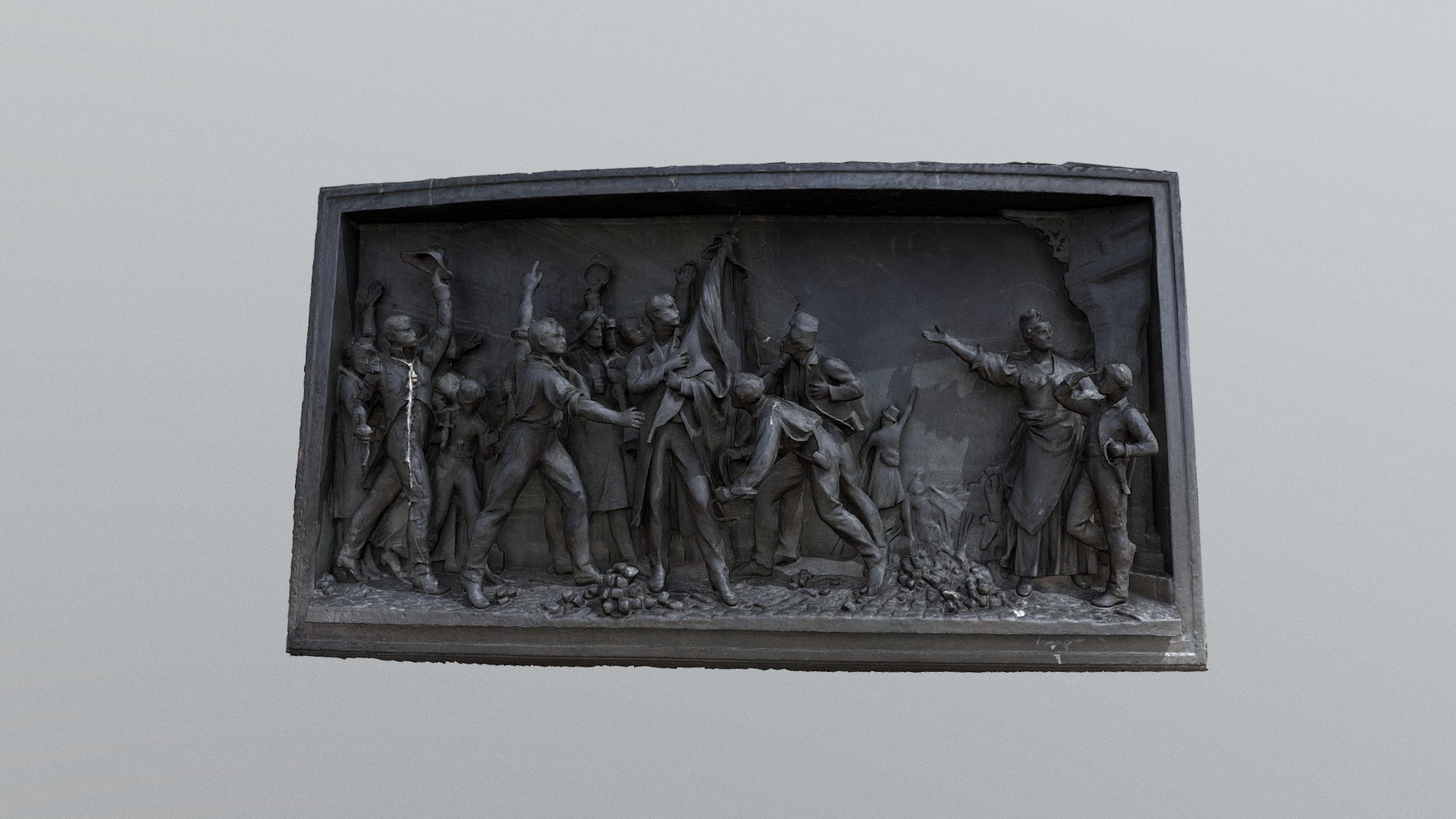 29 Juillet 1830 &quot Trois Glorieuses&quot 9/12 3D Model
