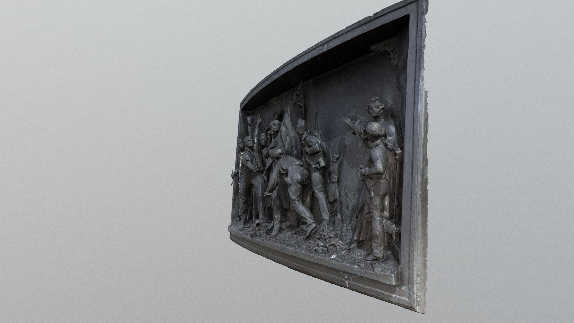 29 Juillet 1830 " Trois Glorieuses" 9/12 3D Model