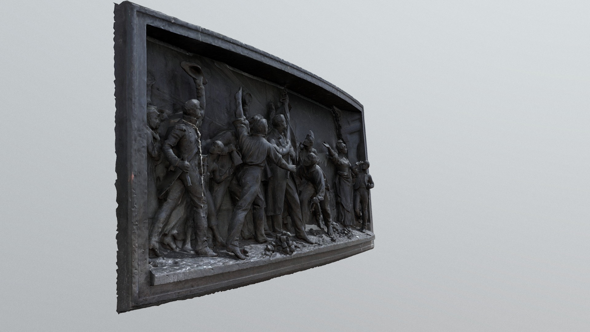 29 Juillet 1830 &quot Trois Glorieuses&quot 9/12 3D Model