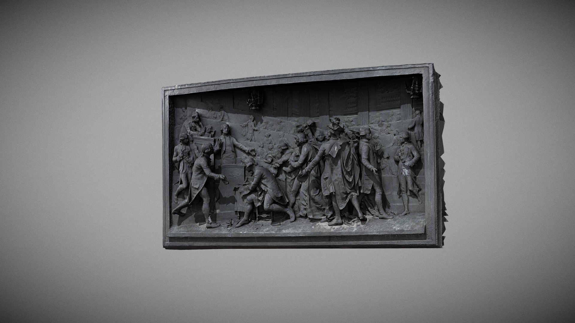 4 Août 1789 "Nuit du 4 août 1789" 3/12 3D Model