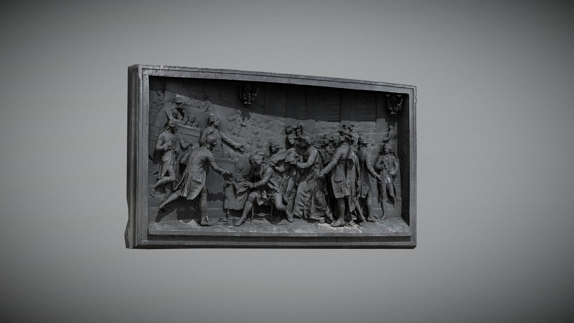 4 Ao&ucirct 1789 &quotNuit du 4 ao&ucirct 1789&quot 3/12 3D Model