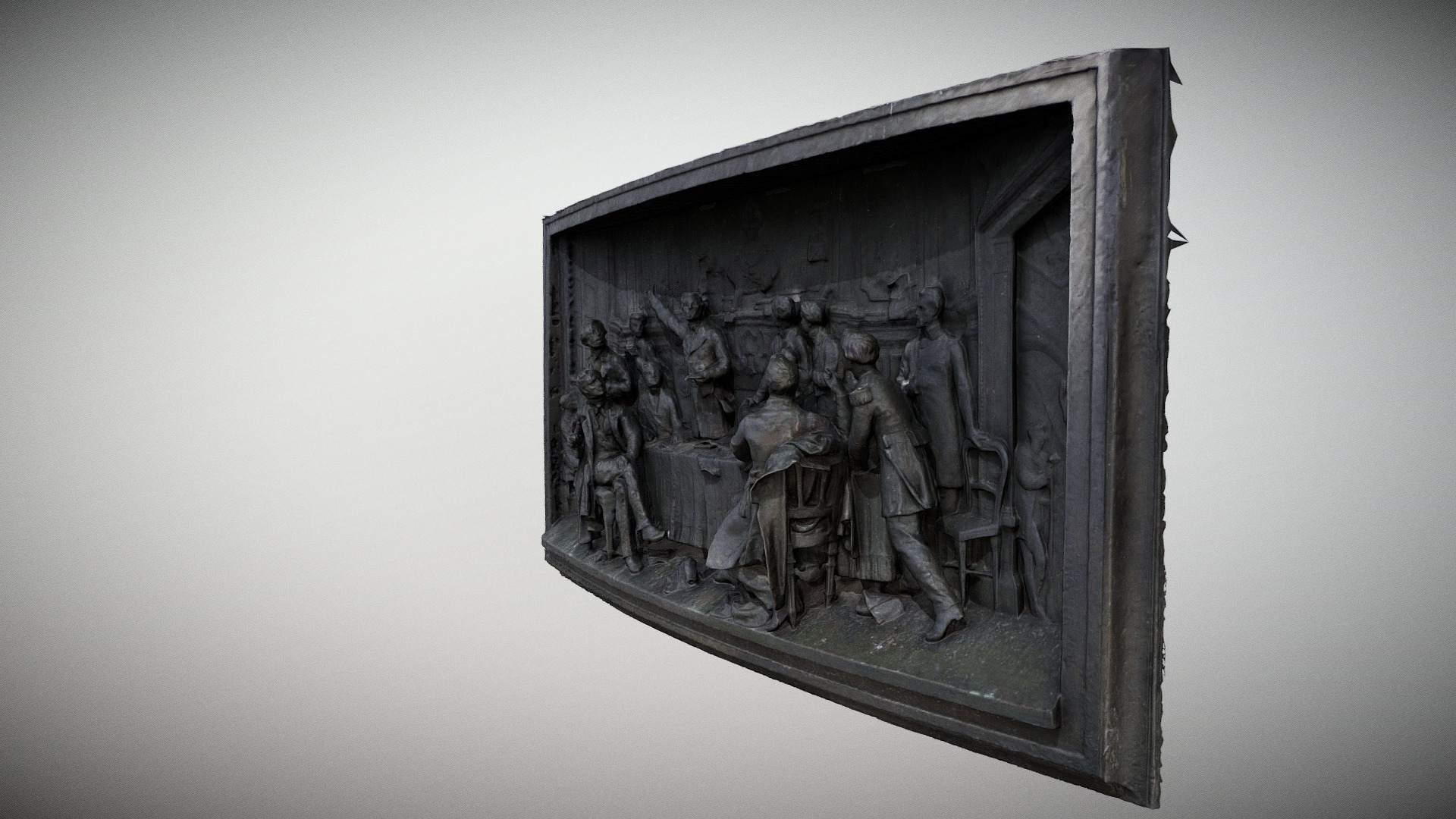 4 Mars 1848 &quotUniversal male suffrage&quot 10/12 3D Model