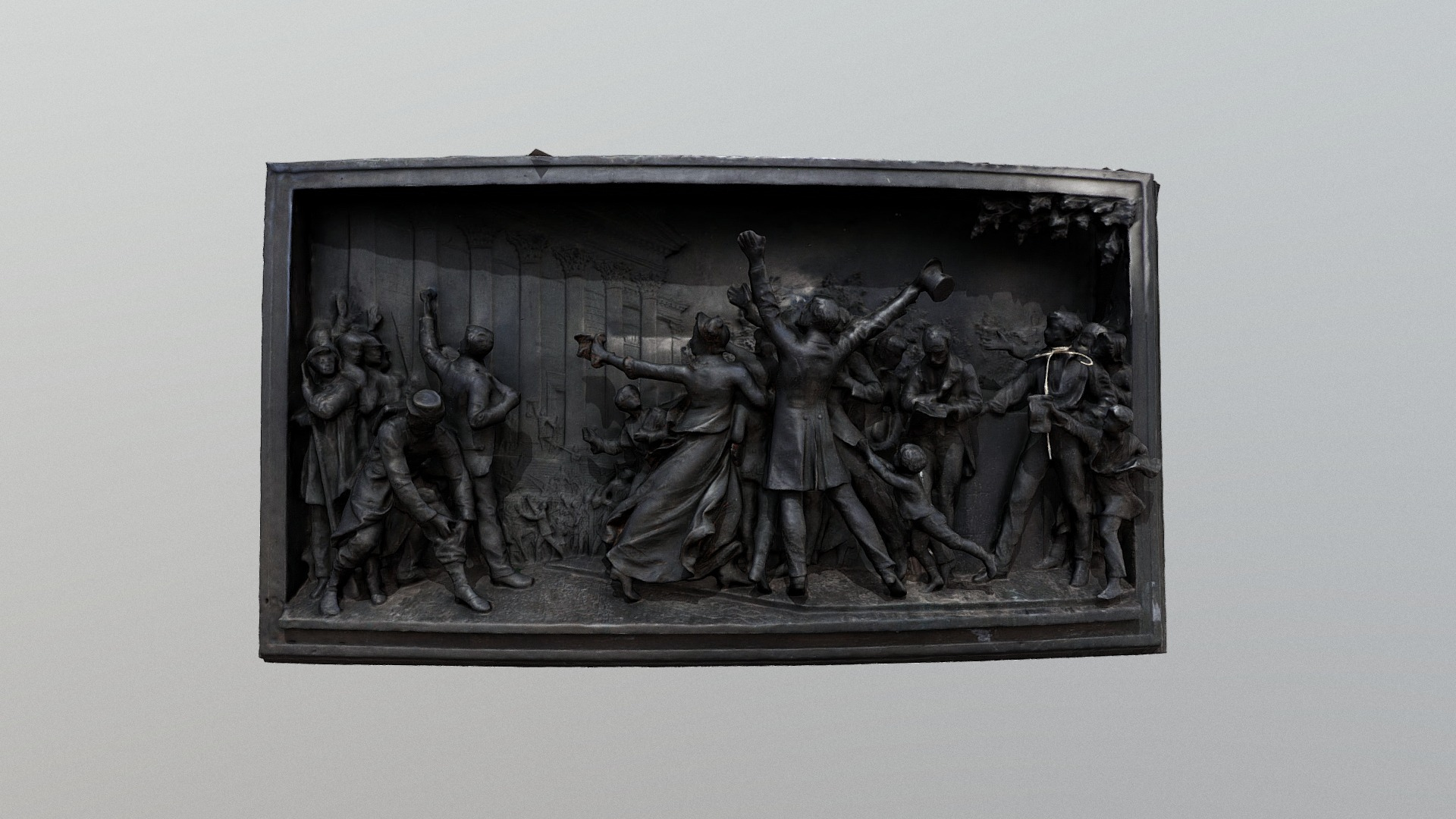 4 Sept 1870 &quotProclamation de la R&eacutepublique&quot11/12 3D Model