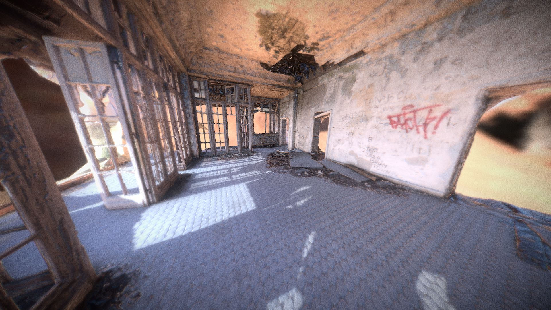 Abandonned Mussolinis house 3D Model