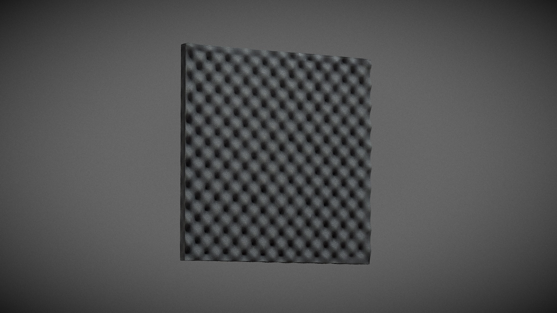 Acoustic Foam panel 3D Model