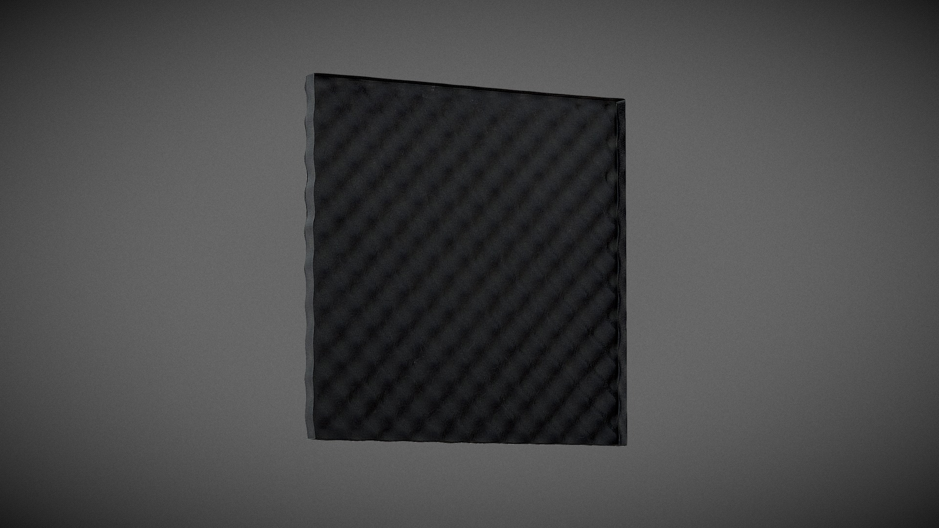 Acoustic Foam panel 3D Model