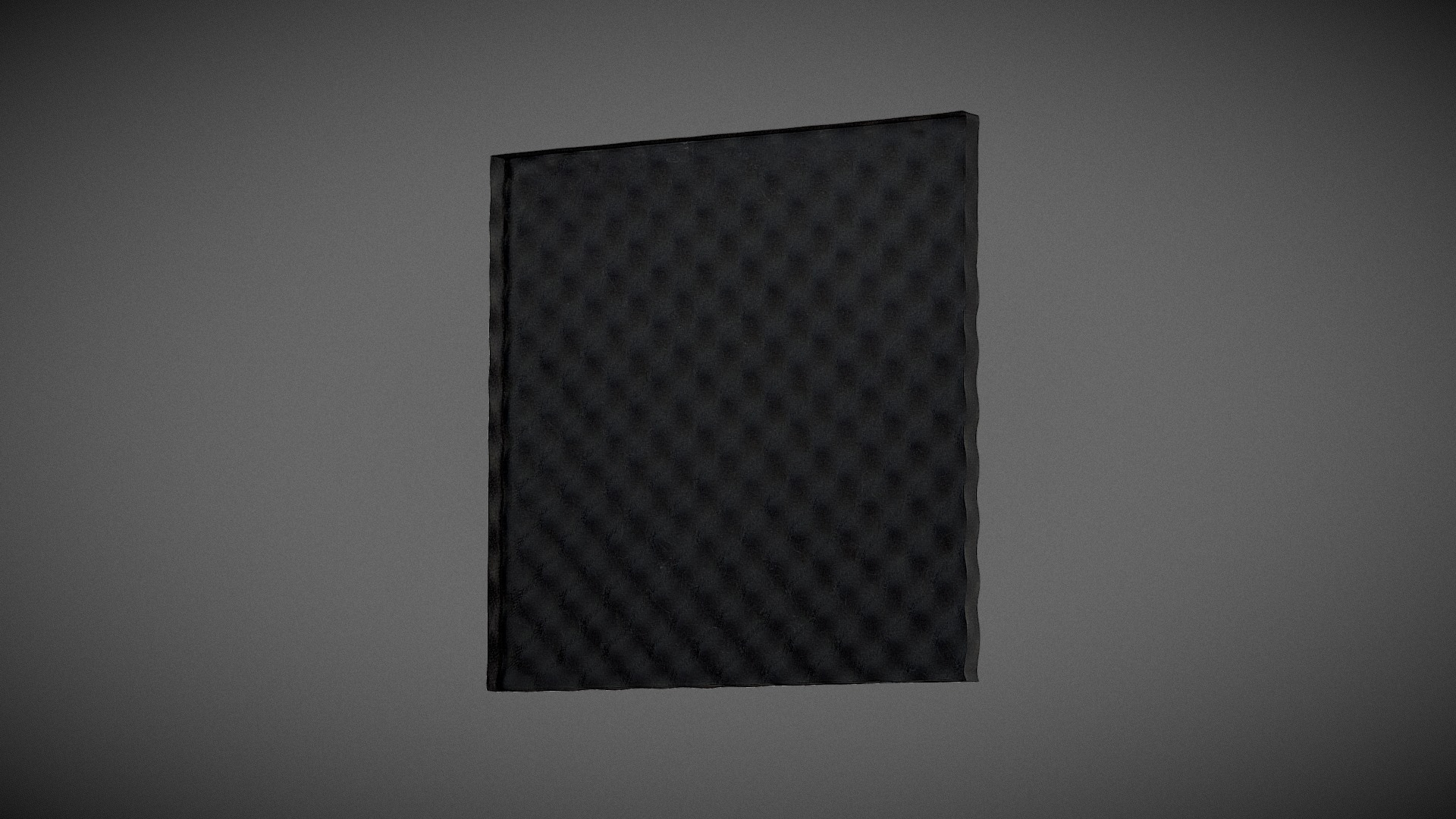 Acoustic Foam panel 3D Model