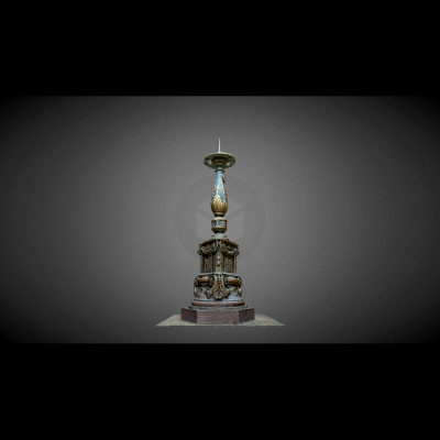 Big Christian Candlestick (XIX)