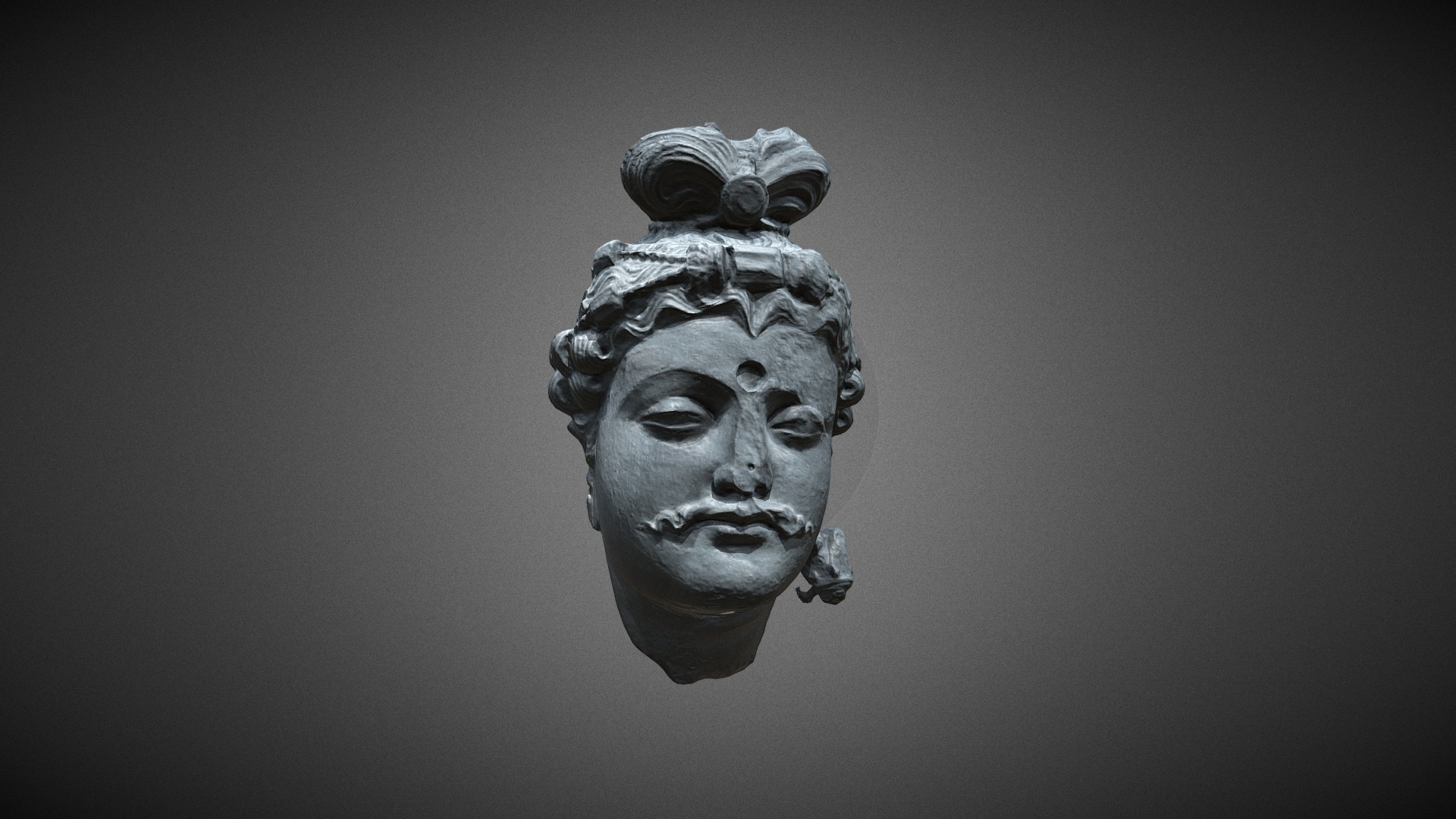 Bodhisattva Maitreya Head 3D Model