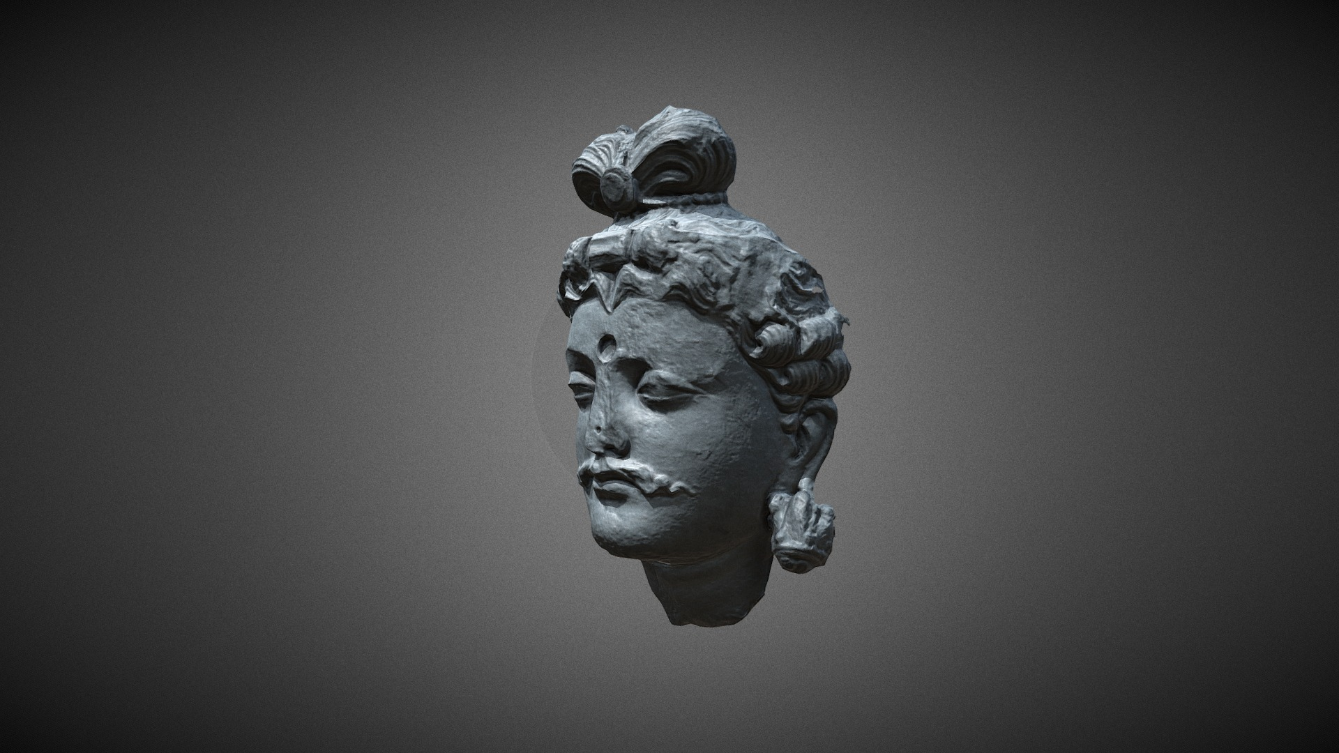 Bodhisattva Maitreya Head 3D Model