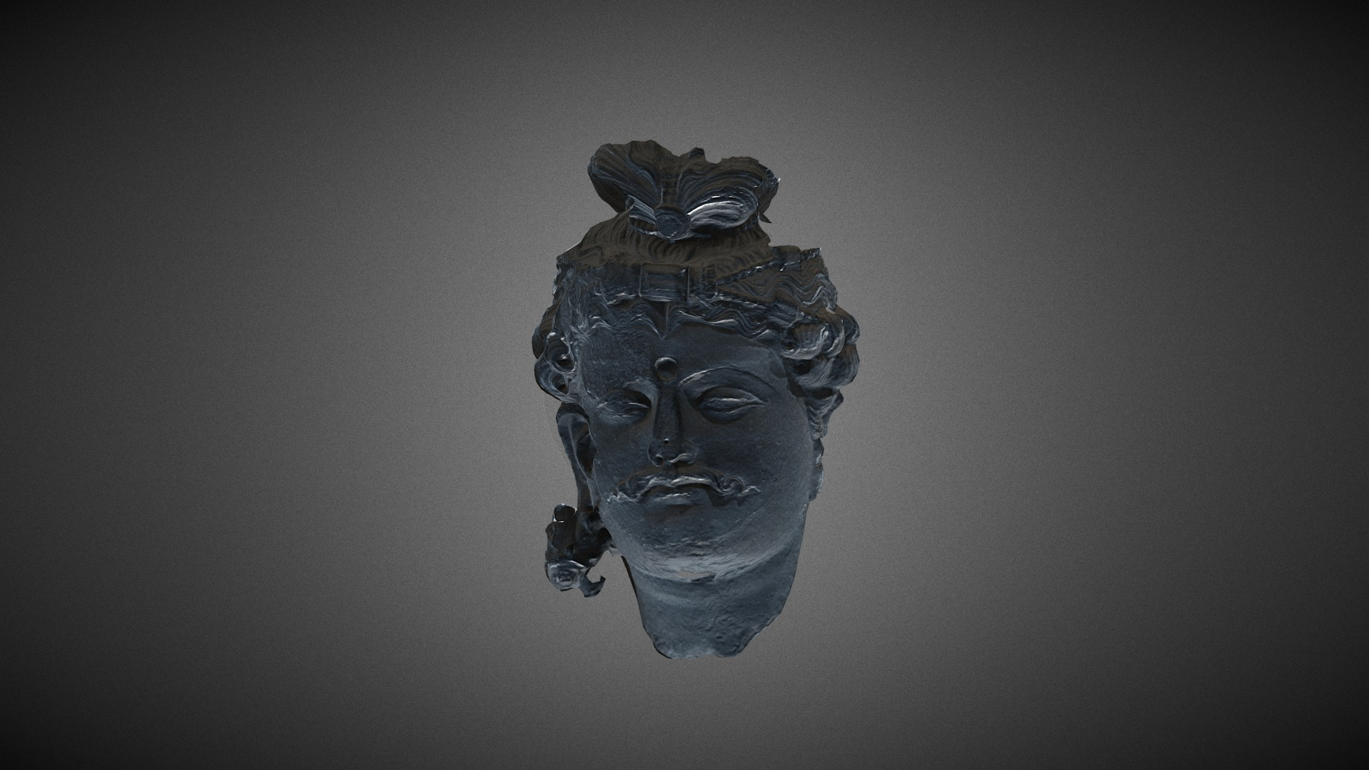 Bodhisattva Maitreya Head 3D Model