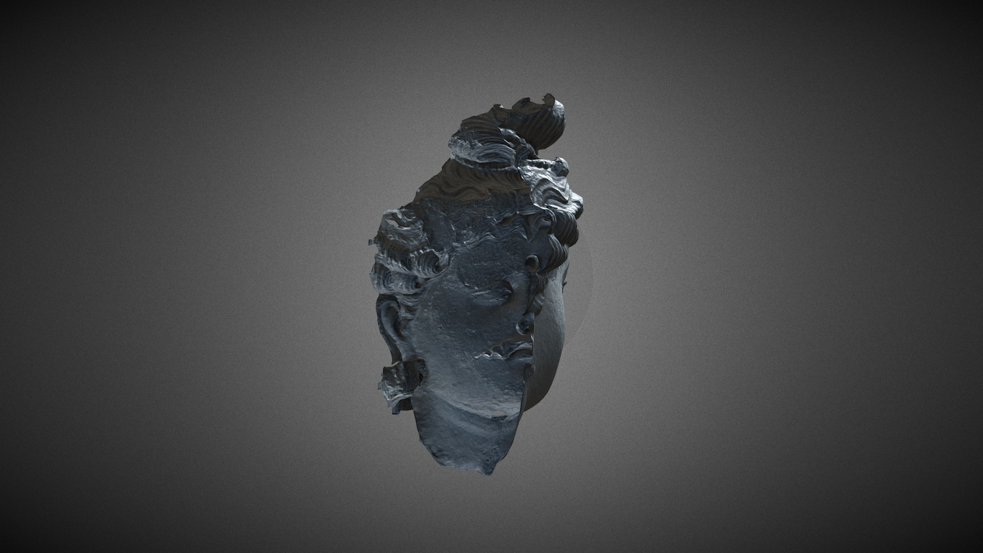 Bodhisattva Maitreya Head 3D Model