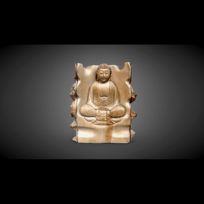 Bouddha Wooden Statue