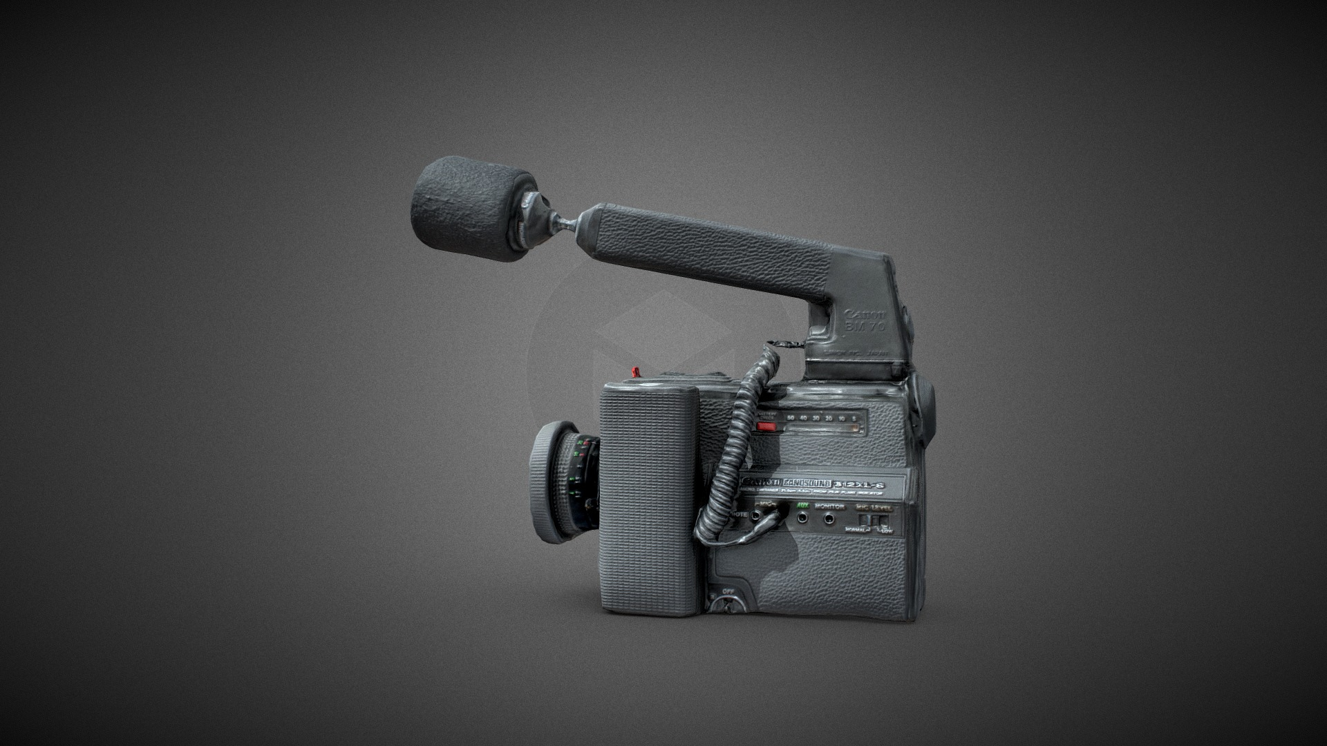 Canon Canosound 312XL-S 1978 3D Model