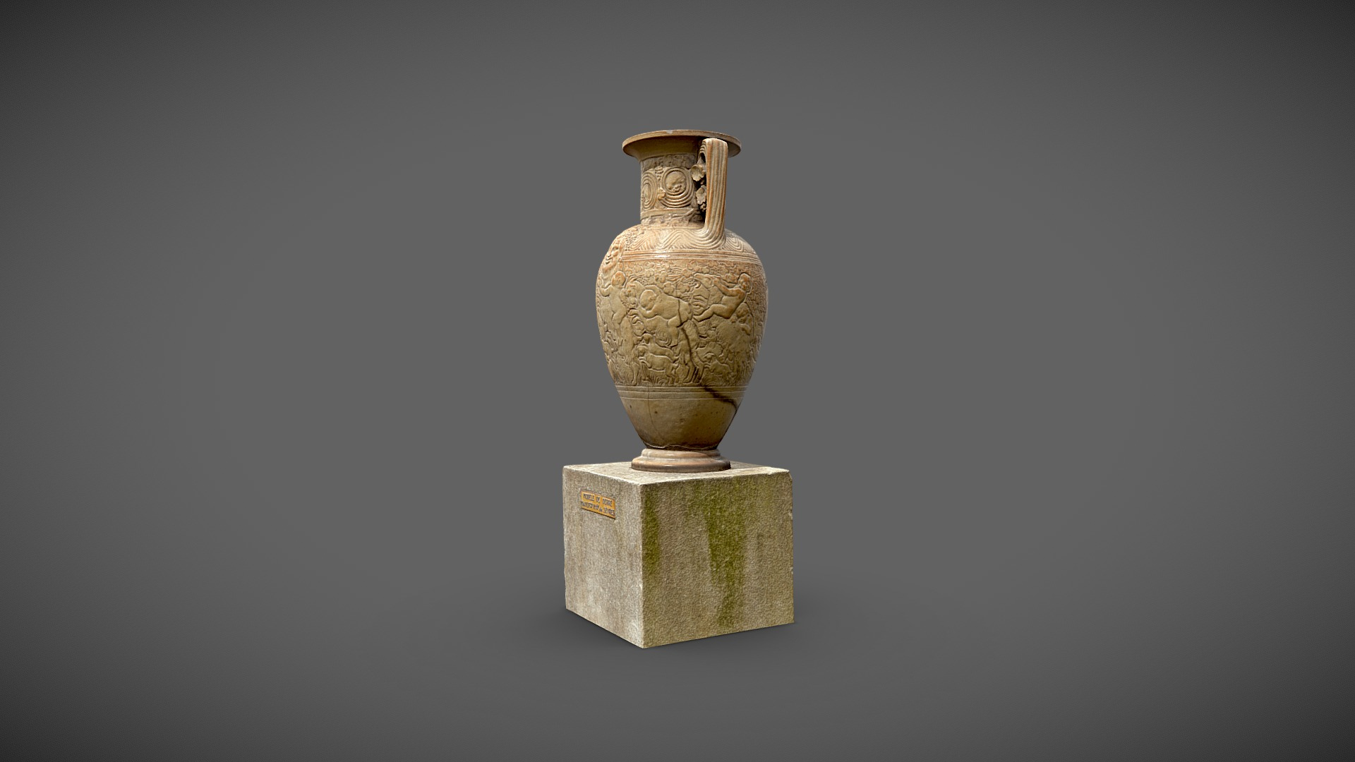 Ceramic amphora - Mod&egravele de Derr&eacute 1922 3D Model