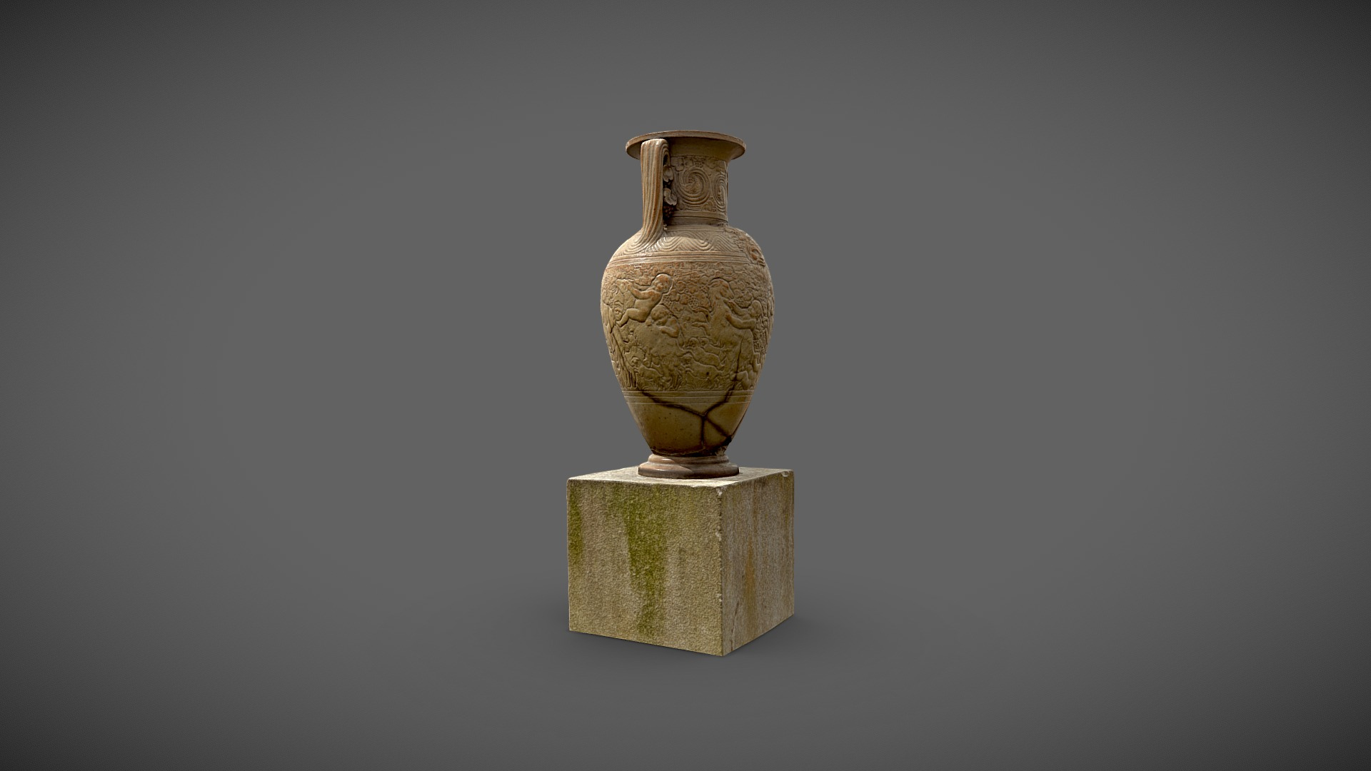 Ceramic amphora - Modèle de Derré 1922 3D Model