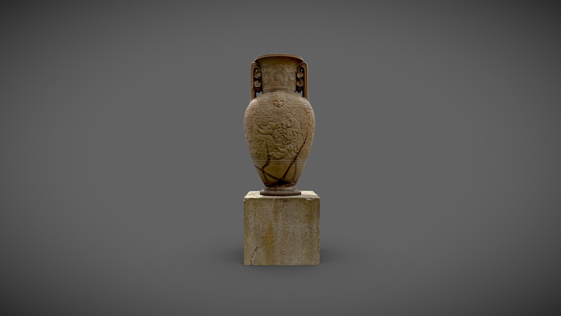 Ceramic amphora - Modèle de Derré 1922 3D Model