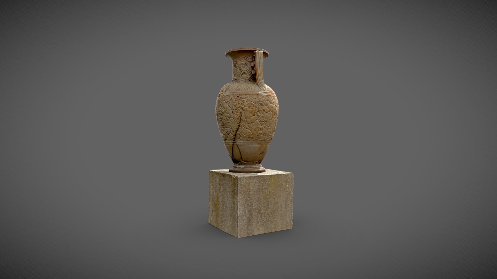 Ceramic amphora - Mod&egravele de Derr&eacute 1922 3D Model