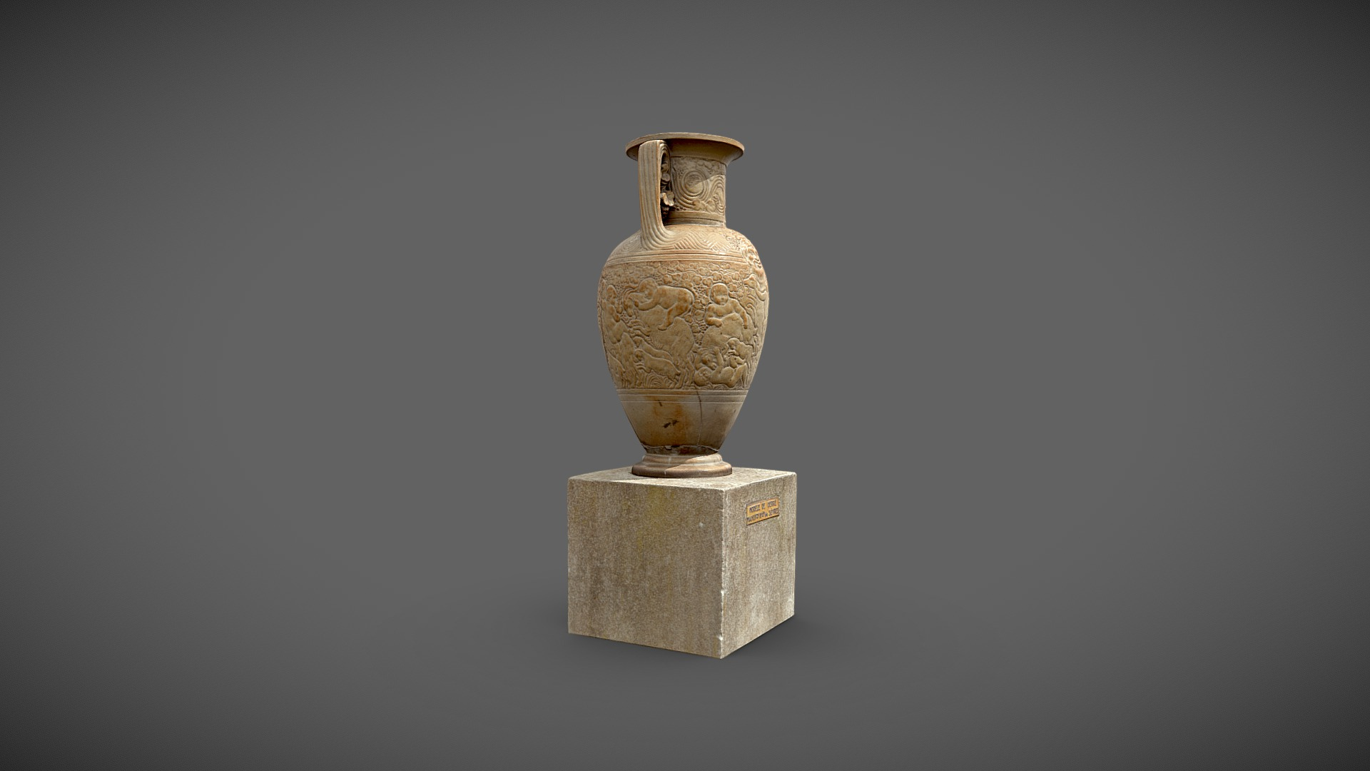 Ceramic amphora - Modèle de Derré 1922 3D Model