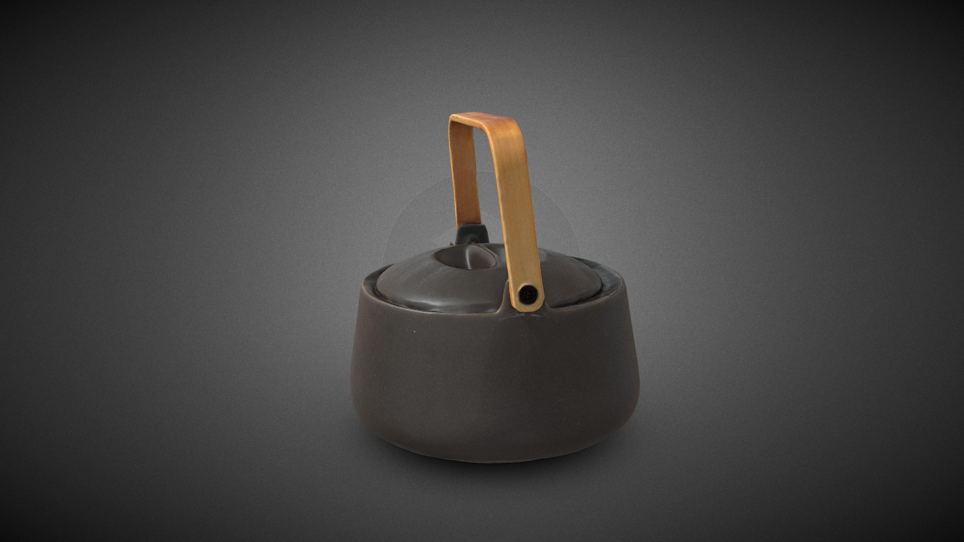 Ceramic Teapot 3D Model