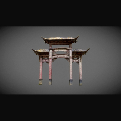 Chinese Wooden Door ( 1906 )