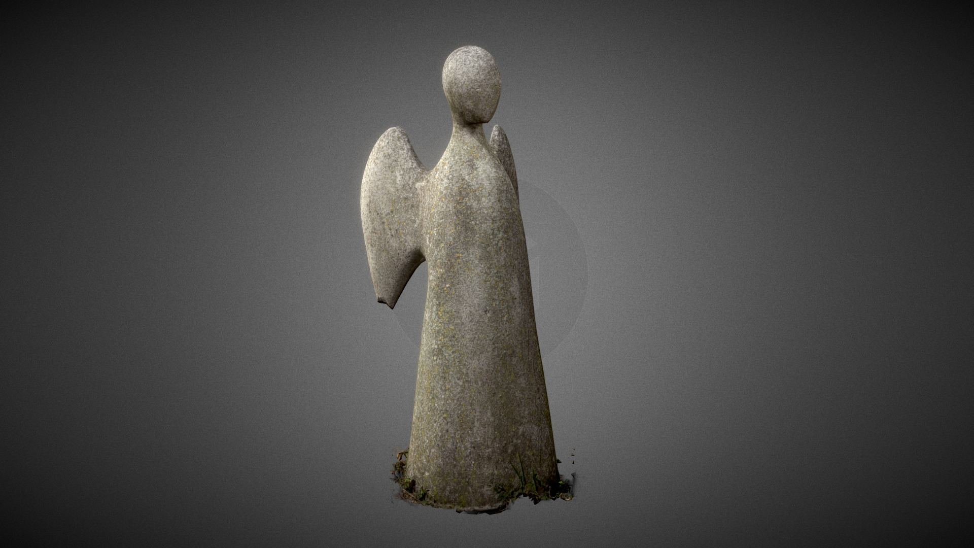 Concrete Angel  Sweden House Univercity 3D Model