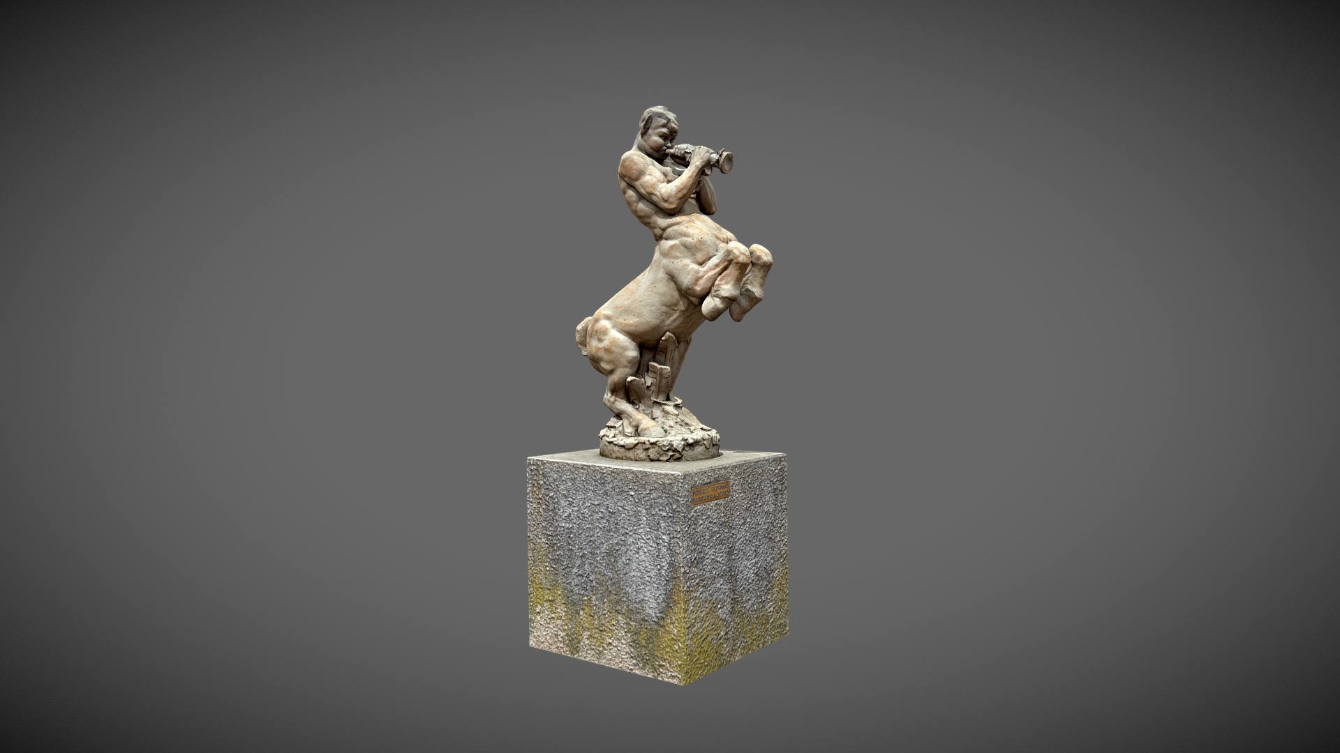 Dancing Centaur - Louis de Monard 1919 3D Model