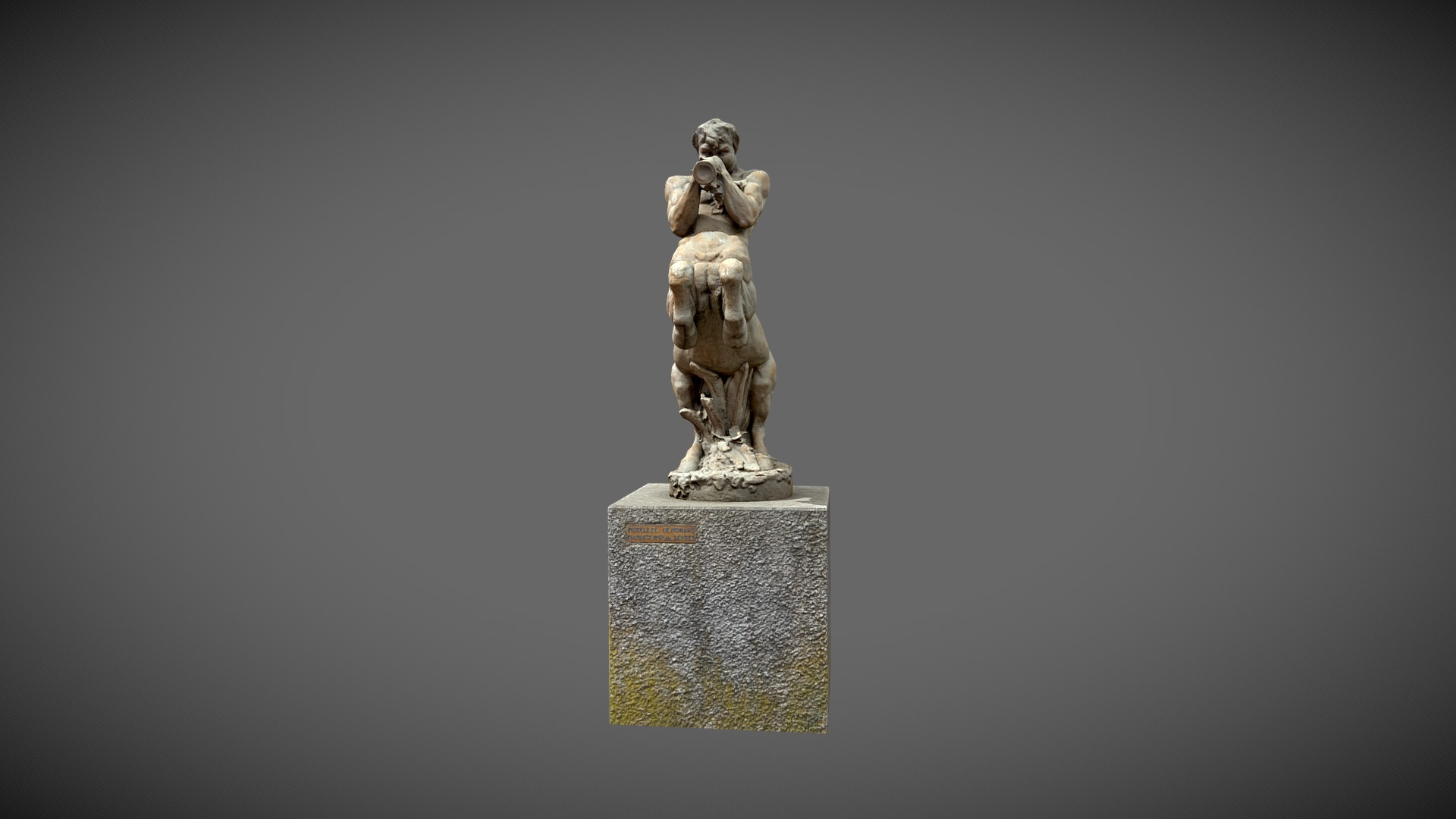 Dancing Centaur - Louis de Monard 1919 3D Model