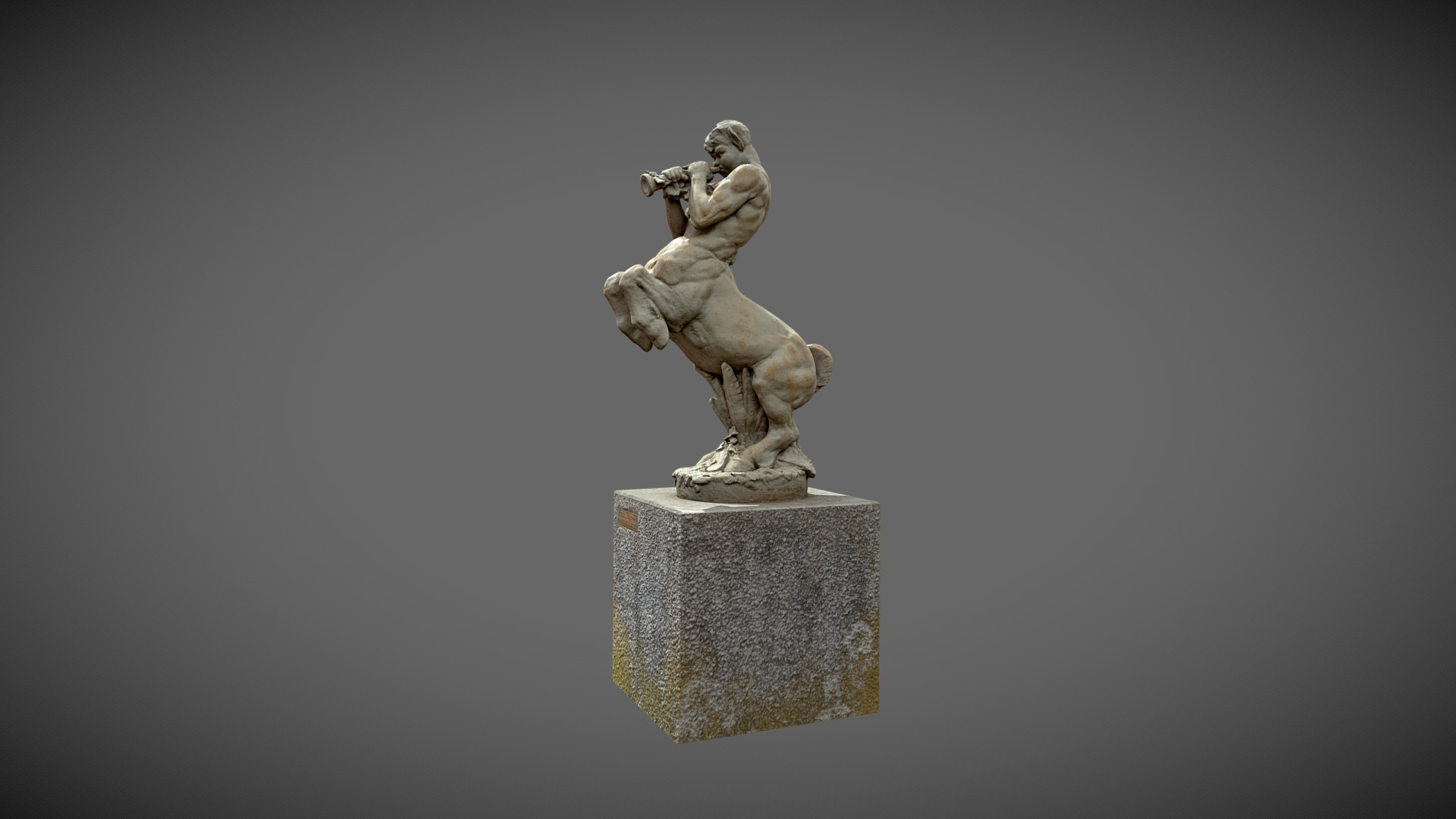 Dancing Centaur - Louis de Monard 1919 3D Model