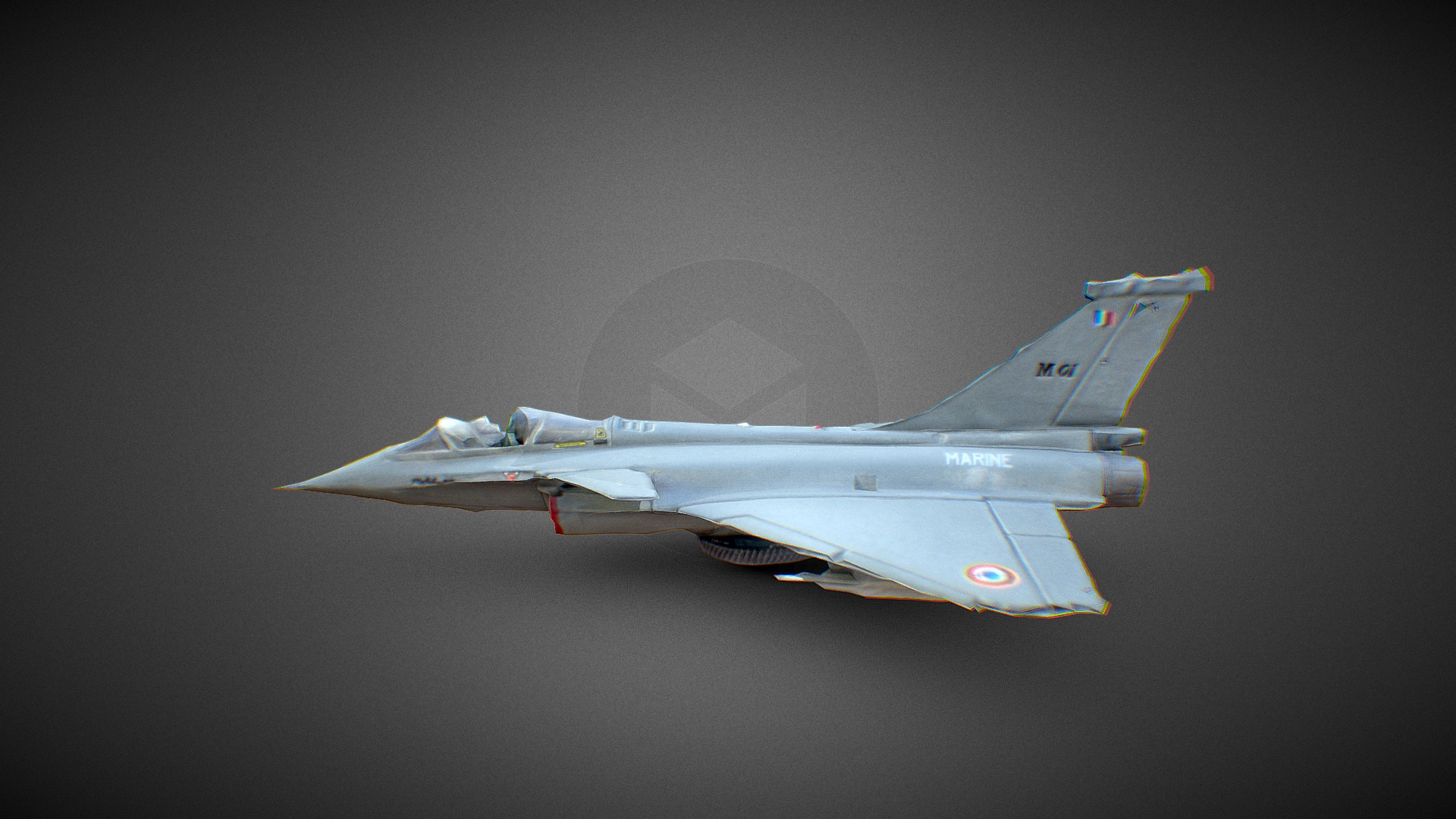 Dassault Aviation Rafale M Model 3D Model