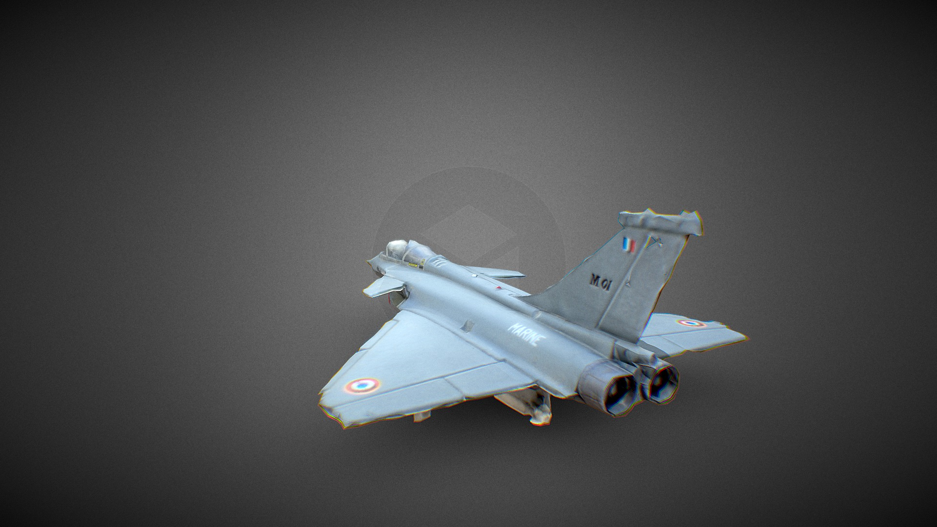 Dassault Aviation Rafale M Model 3D Model