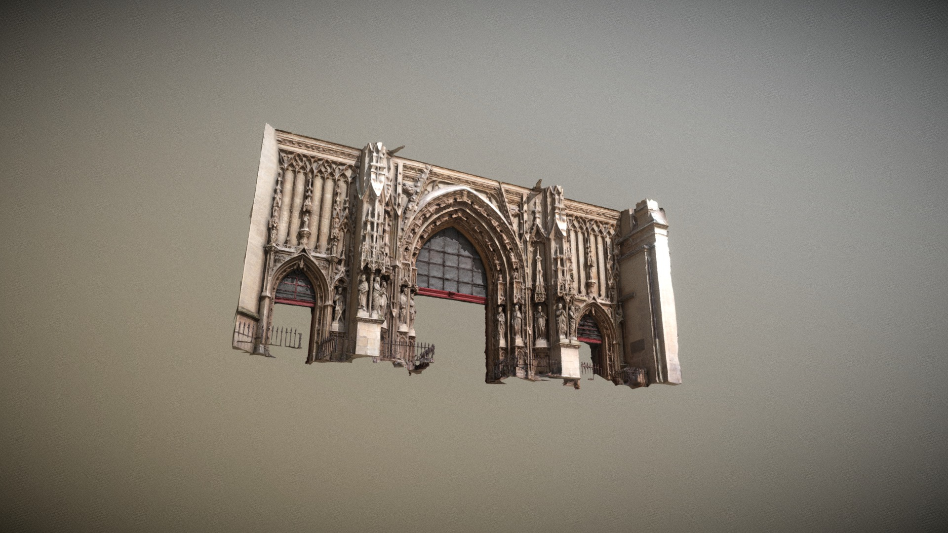 Eglise Saint Merri 1515-1612 3D Model